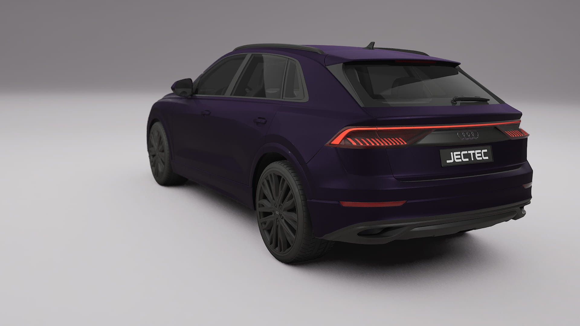 Audi Q8 F1 prefacelift PPF Fólie | VIOLET TPU PPF - kompletní pre-cut kit