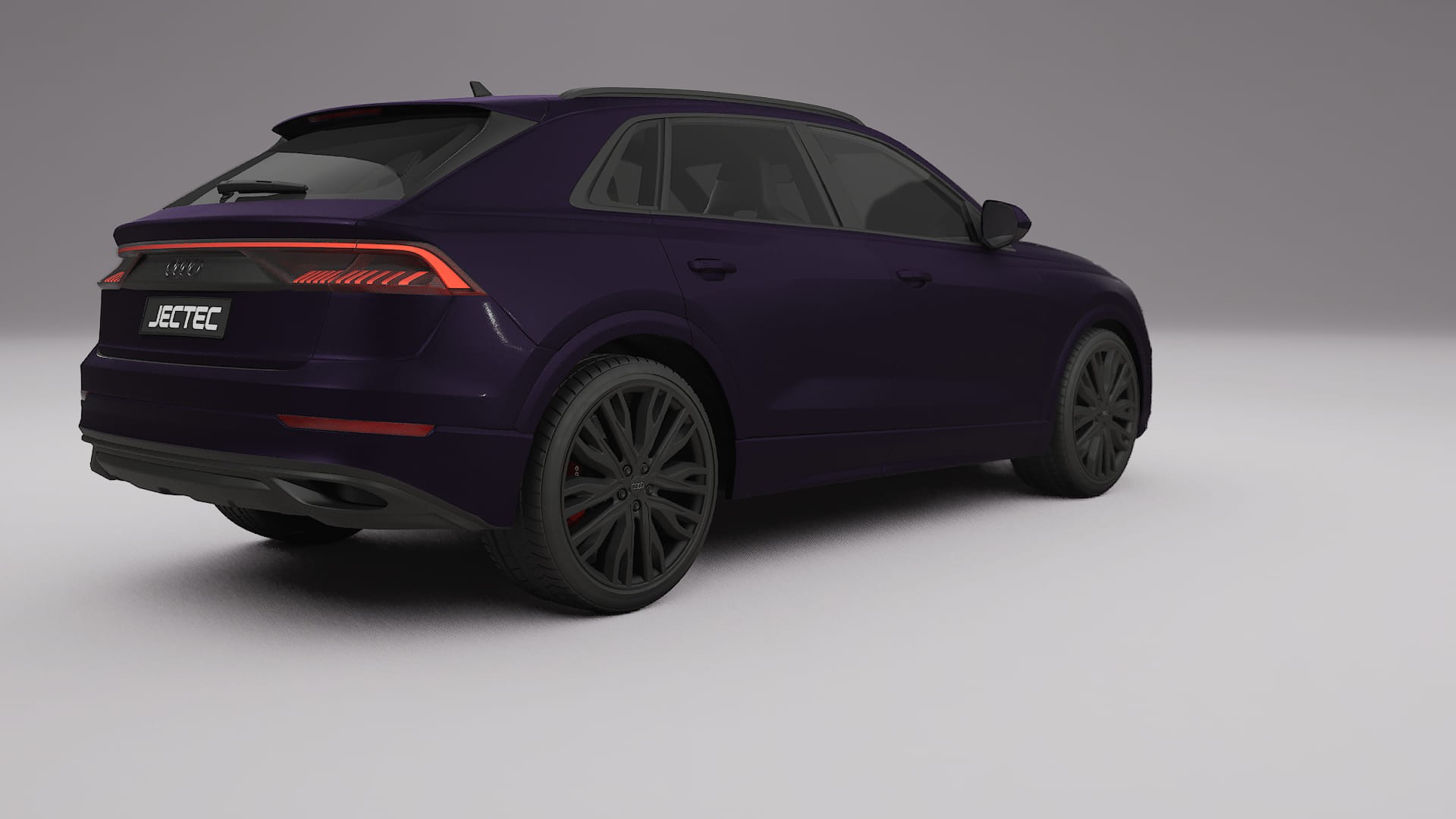 Audi Q8 F1 prefacelift PPF Fólie | VIOLET TPU PPF - kompletní pre-cut kit