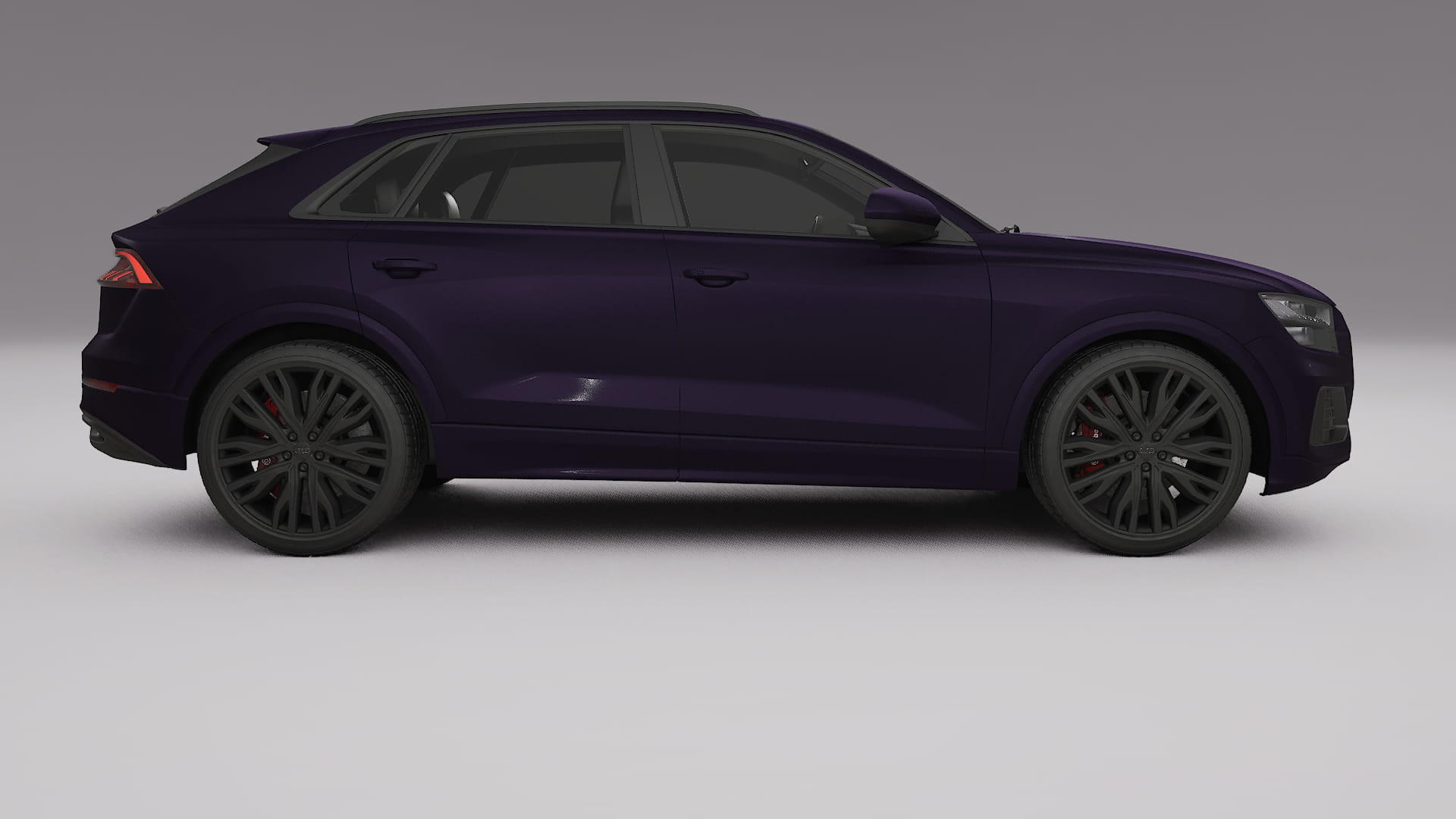 Audi Q8 F1 prefacelift PPF Fólie | VIOLET TPU PPF - kompletní pre-cut kit
