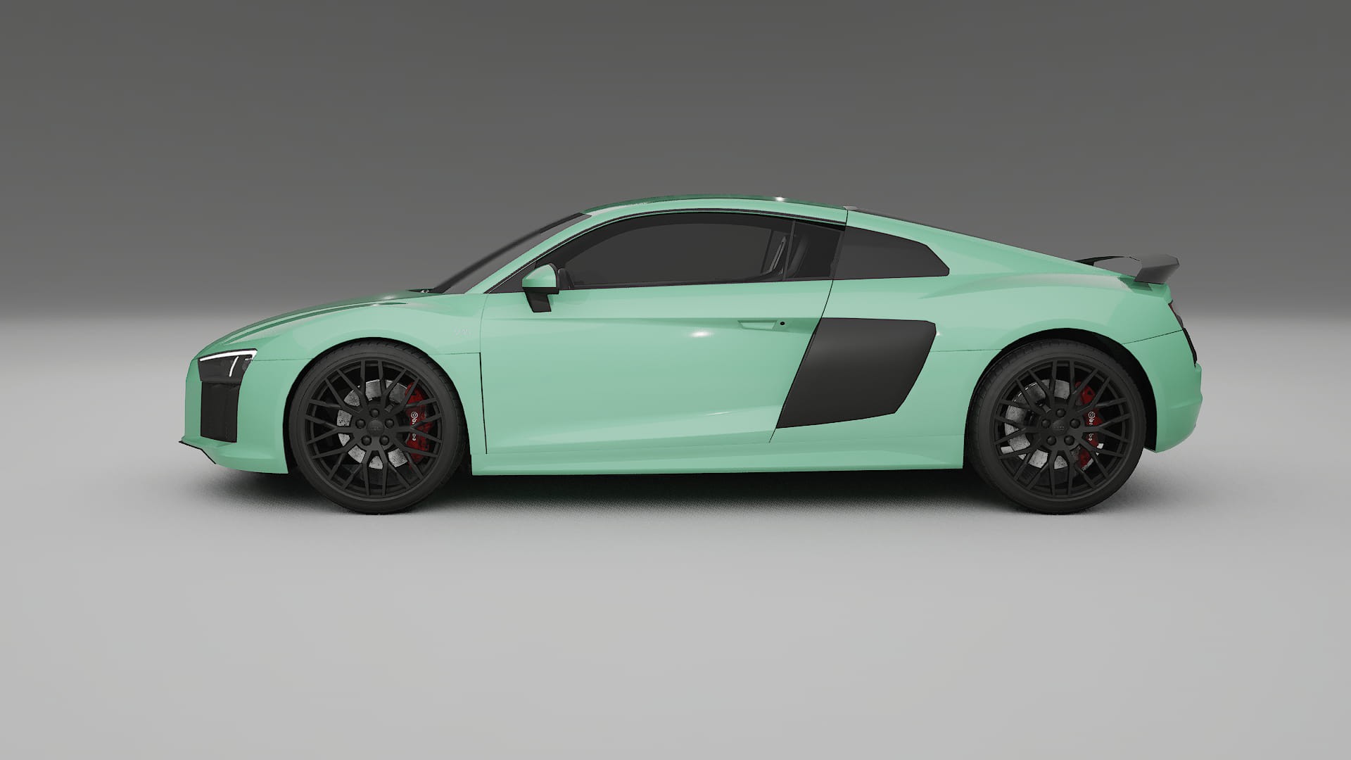Audi R8 typ-4S prefacelift PPF Fólie | DUSTY TPU PPF - kompletní pre-cut kit