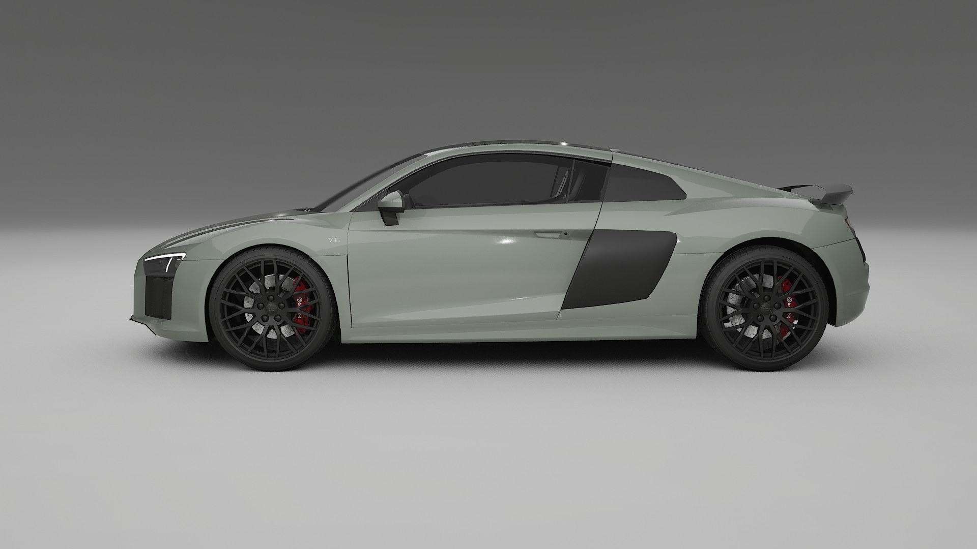 Audi R8 typ-4S prefacelift PPF Fólie | SLATE TPU PPF - kompletní pre-cut kit