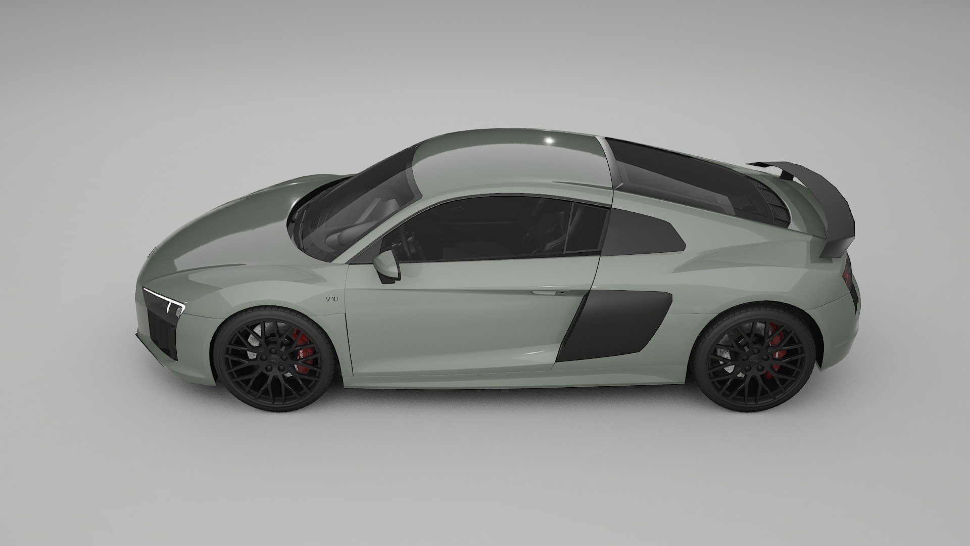 Audi R8 typ-4S prefacelift PPF Fólie | SLATE TPU PPF - kompletní pre-cut kit