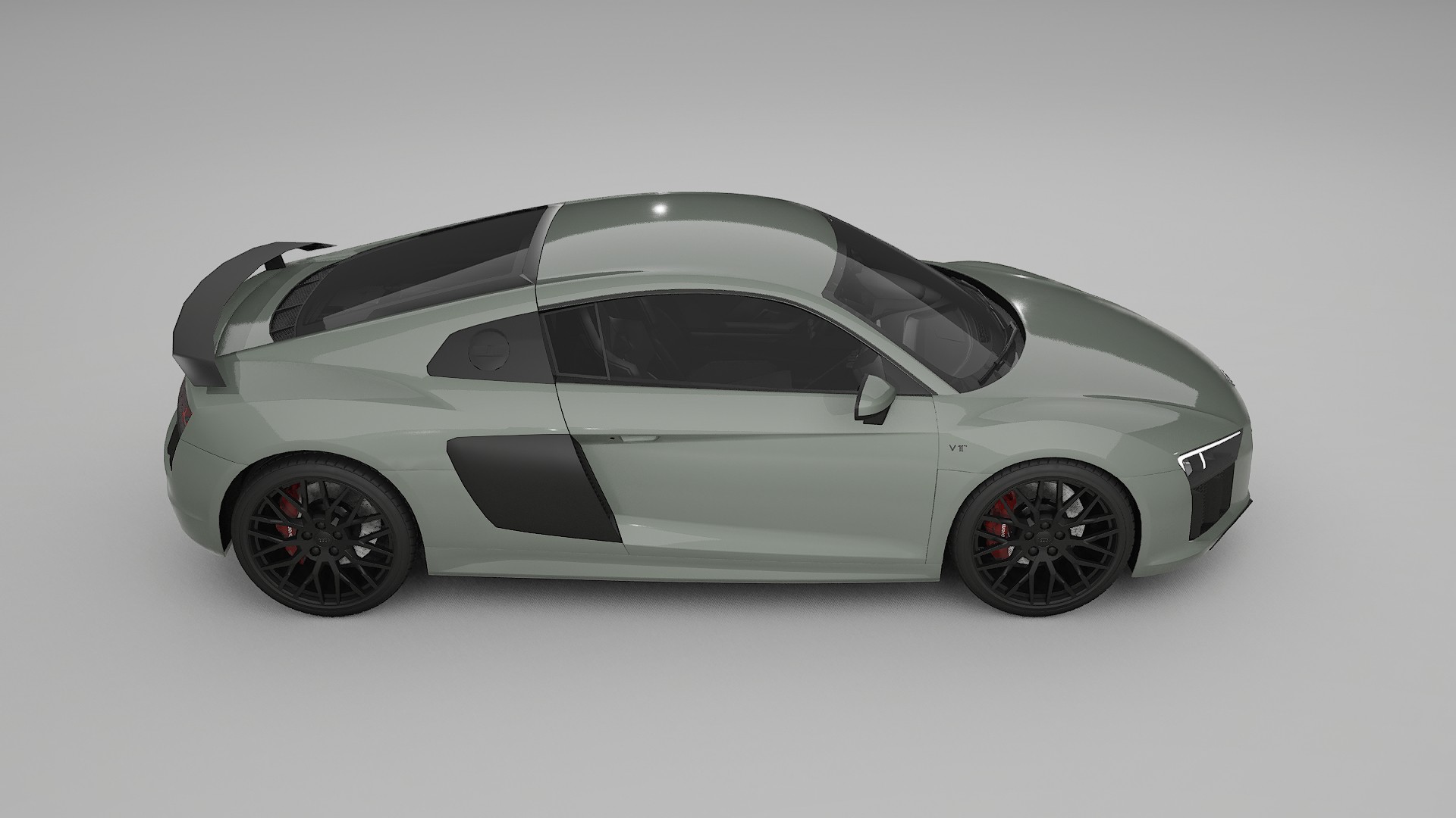 Audi R8 typ-4S prefacelift PPF Fólie | SLATE TPU PPF - kompletní pre-cut kit