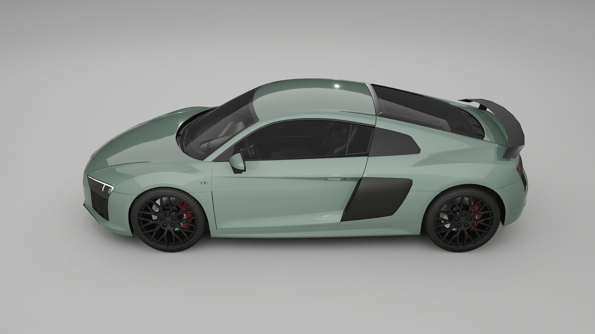 Audi R8 typ-4S prefacelift PPF Fólie | CINDER TPU PPF - kompletní pre-cut kit