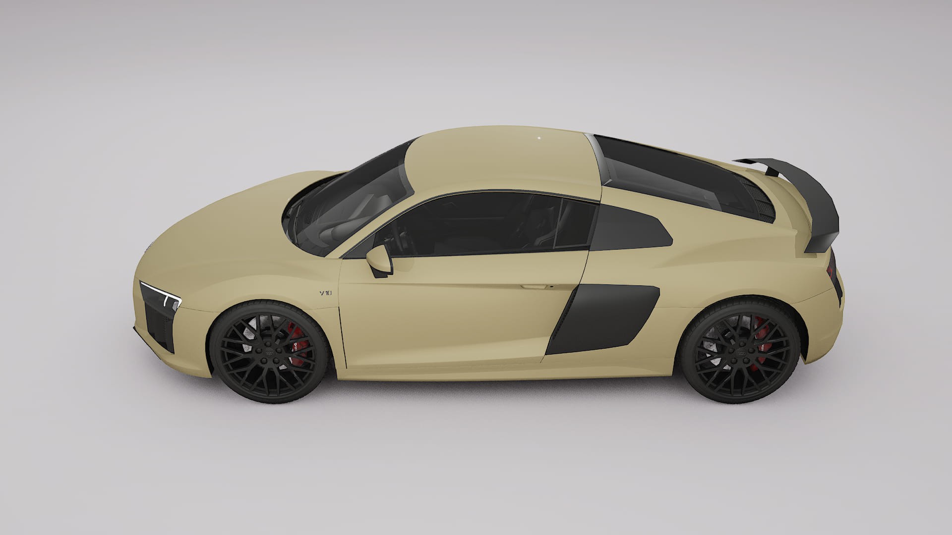 Audi R8 typ-4S prefacelift PPF Fólie | SAND TPU PPF - kompletní pre-cut kit