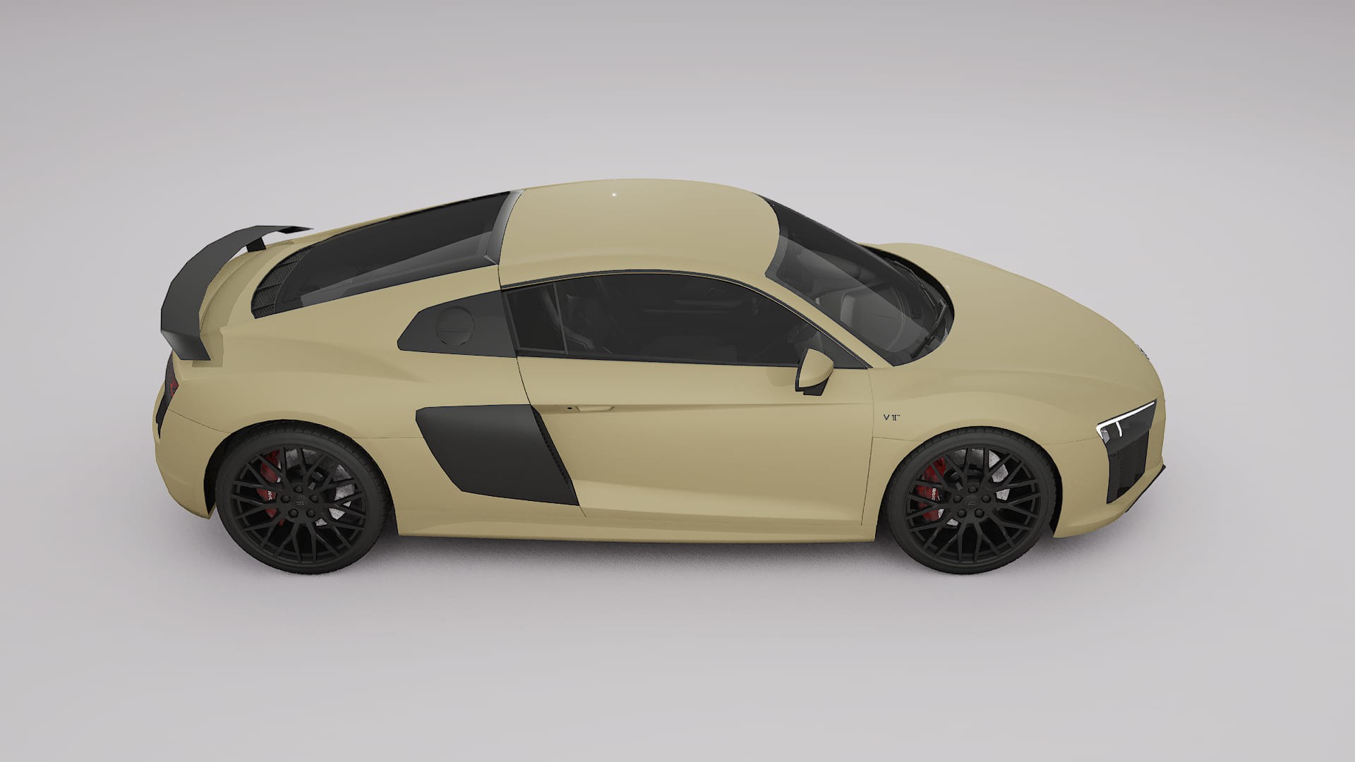 Audi R8 typ-4S prefacelift PPF Fólie | SAND TPU PPF - kompletní pre-cut kit