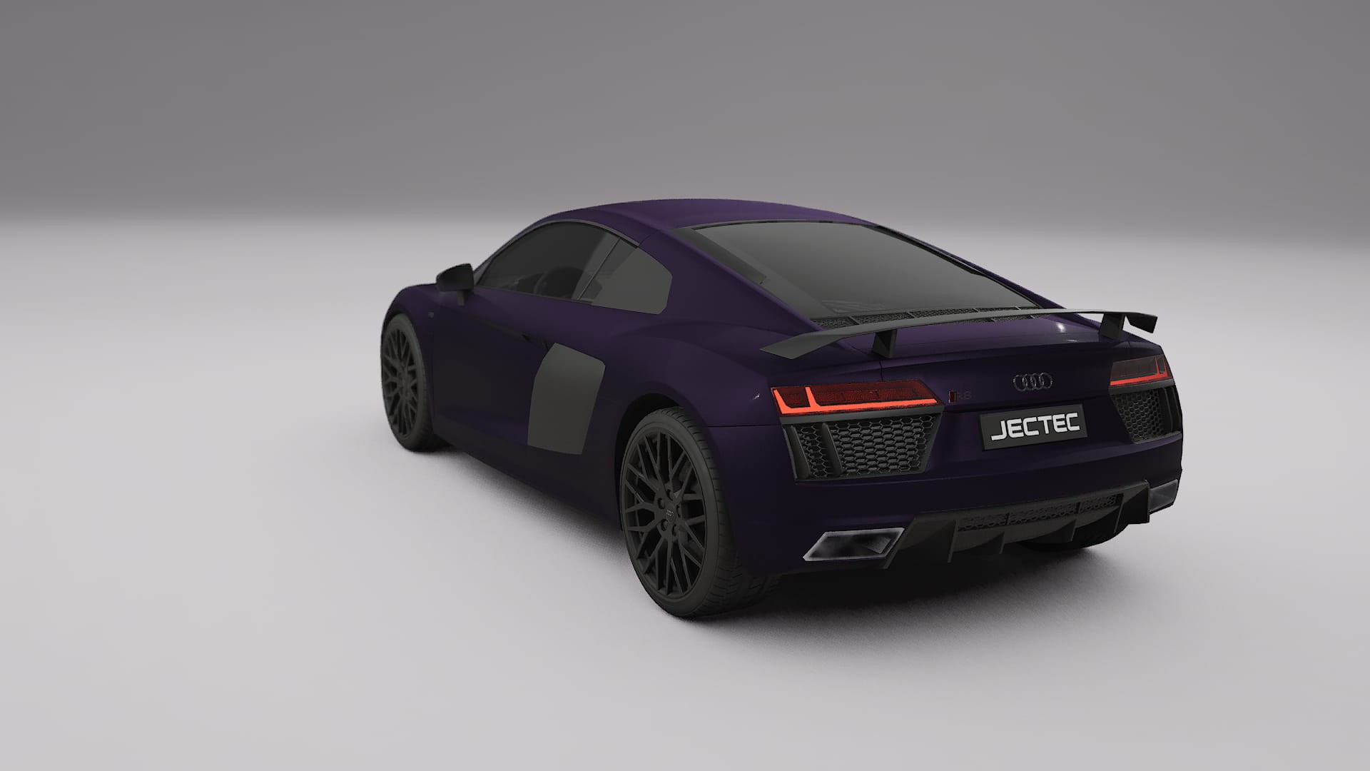 Audi R8 typ-4S prefacelift PPF Fólie | VIOLET TPU PPF - kompletní pre-cut kit