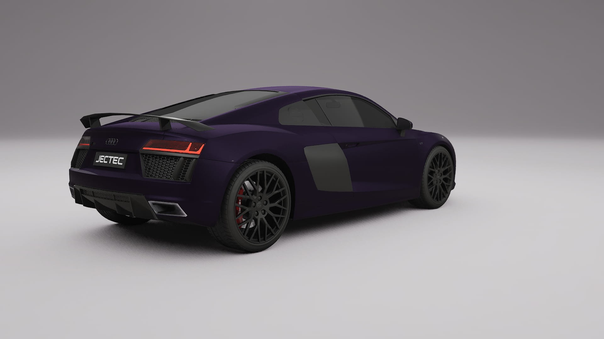 Audi R8 typ-4S prefacelift PPF Fólie | VIOLET TPU PPF - kompletní pre-cut kit