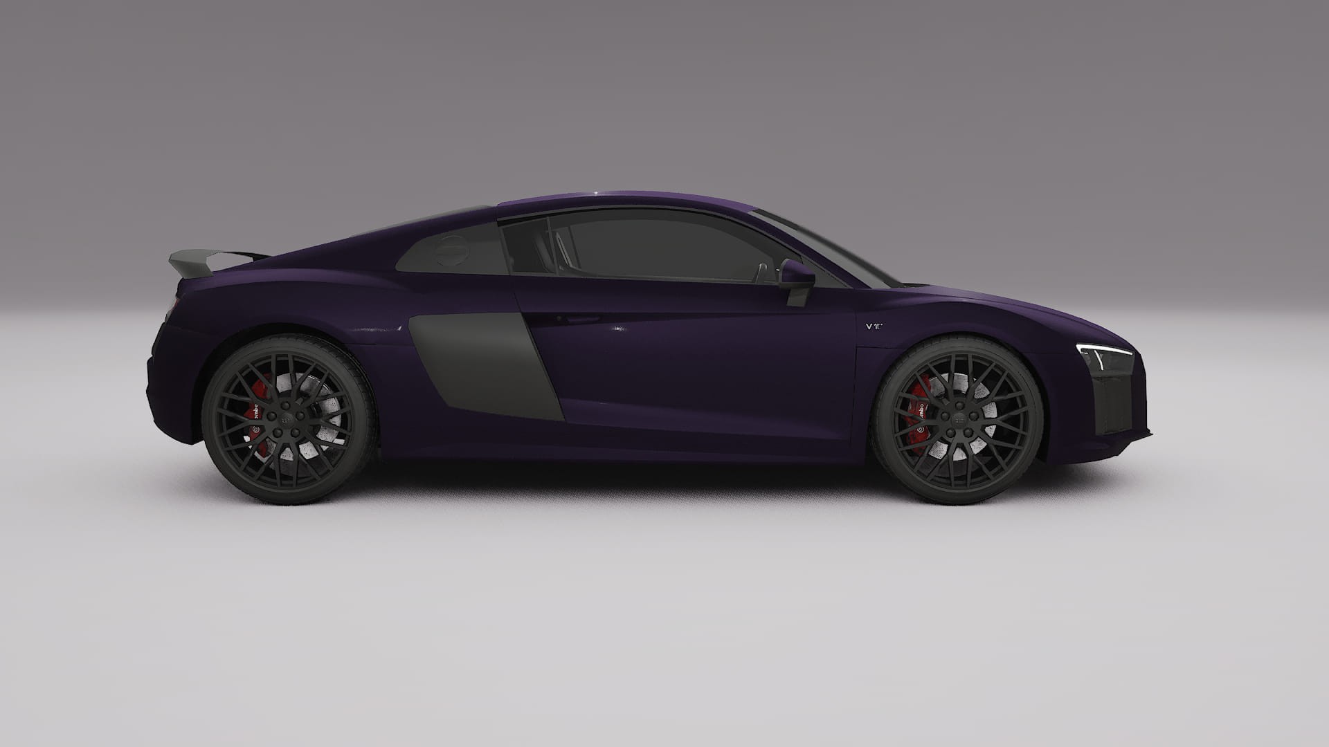 Audi R8 typ-4S prefacelift PPF Fólie | VIOLET TPU PPF - kompletní pre-cut kit