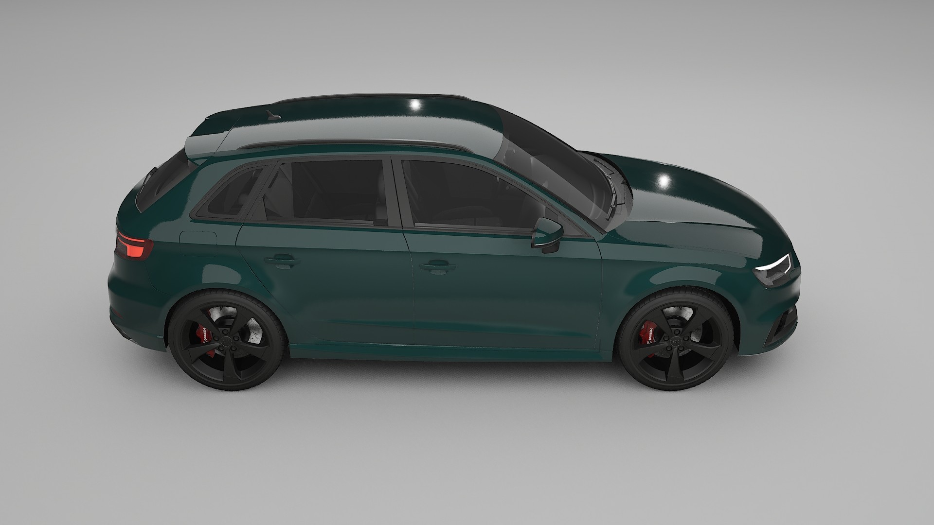 Audi RS3 Sportback 8V facelift PPF Fólie | INFERNO TPU PPF - kompletní pre-cut kit