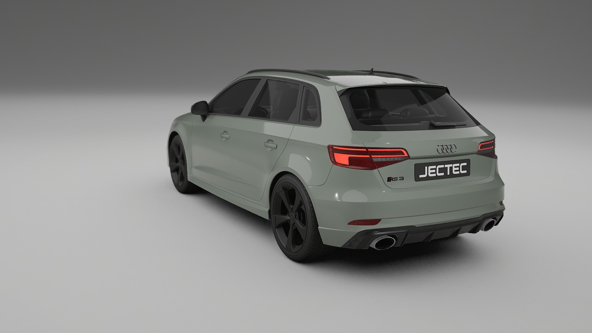 Audi RS3 Sportback 8V facelift PPF Fólie | SLATE TPU PPF - kompletní pre-cut kit