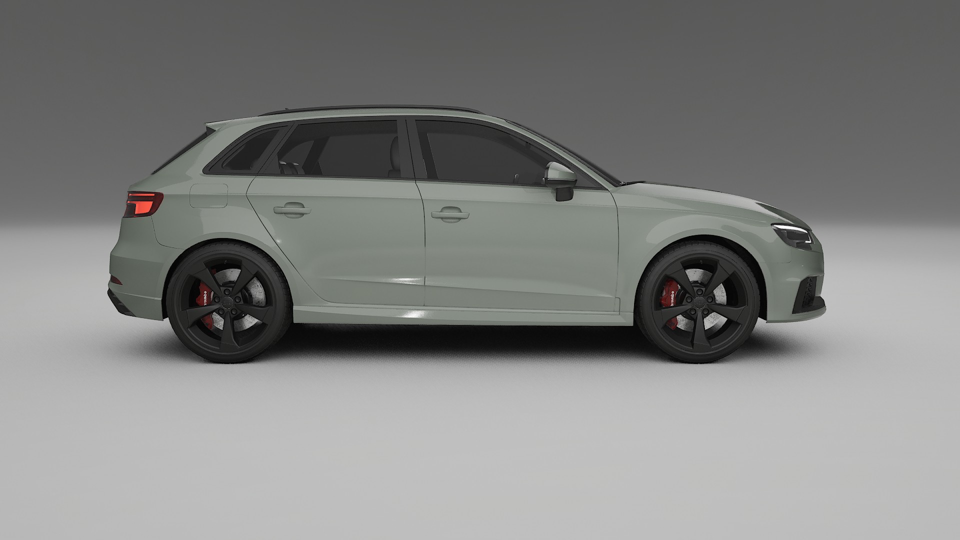 Audi RS3 Sportback 8V facelift PPF Fólie | SLATE TPU PPF - kompletní pre-cut kit