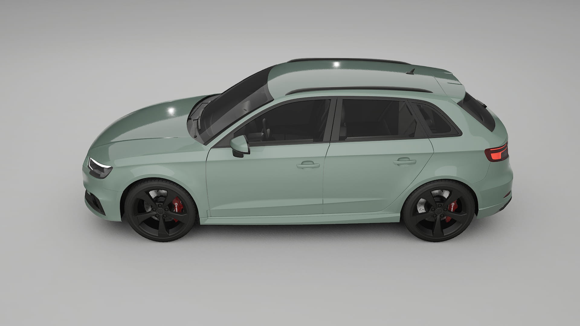 Audi RS3 Sportback 8V facelift PPF Fólie | CINDER TPU PPF - kompletní pre-cut kit