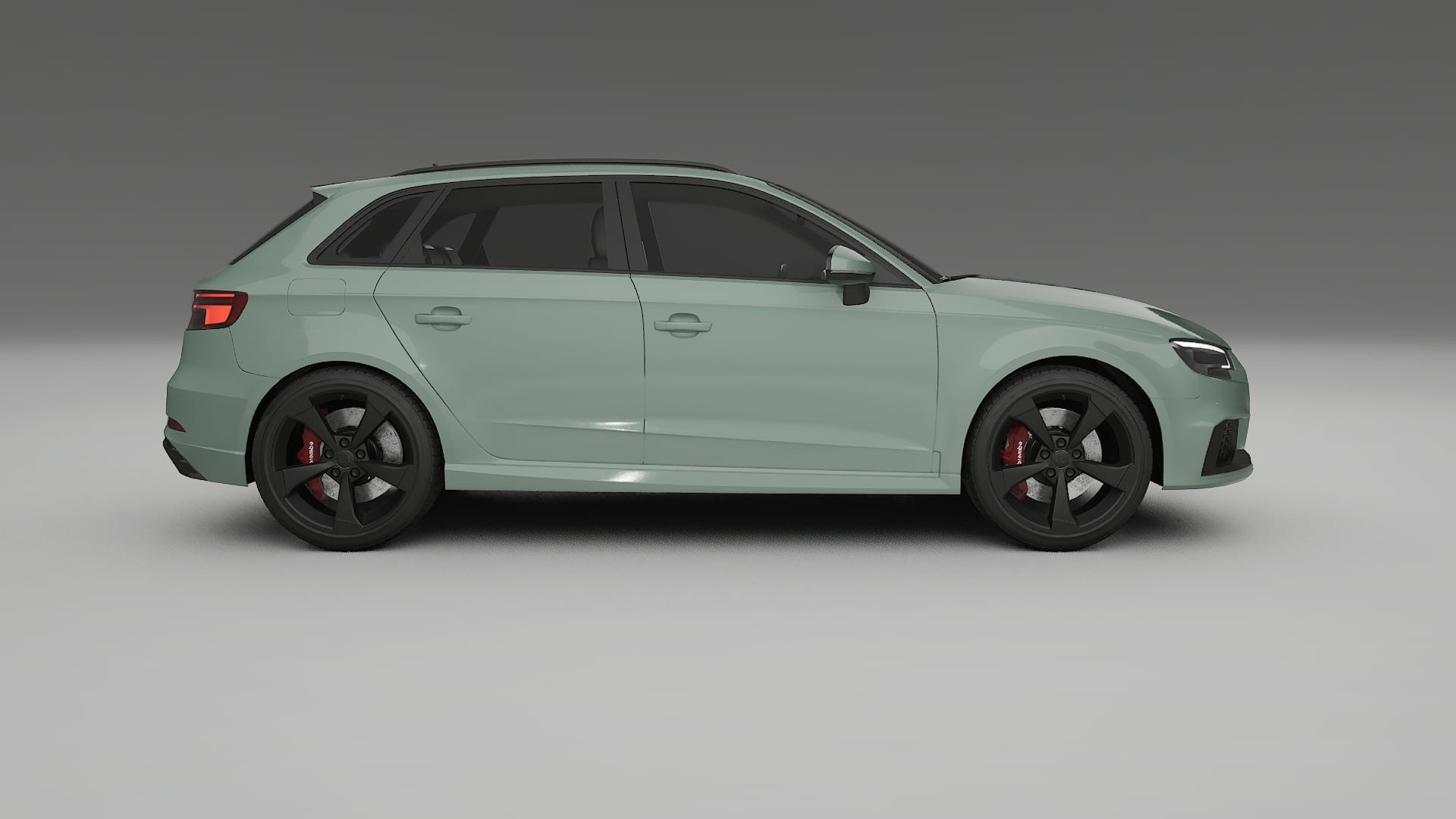Audi RS3 Sportback 8V facelift PPF Fólie | CINDER TPU PPF - kompletní pre-cut kit