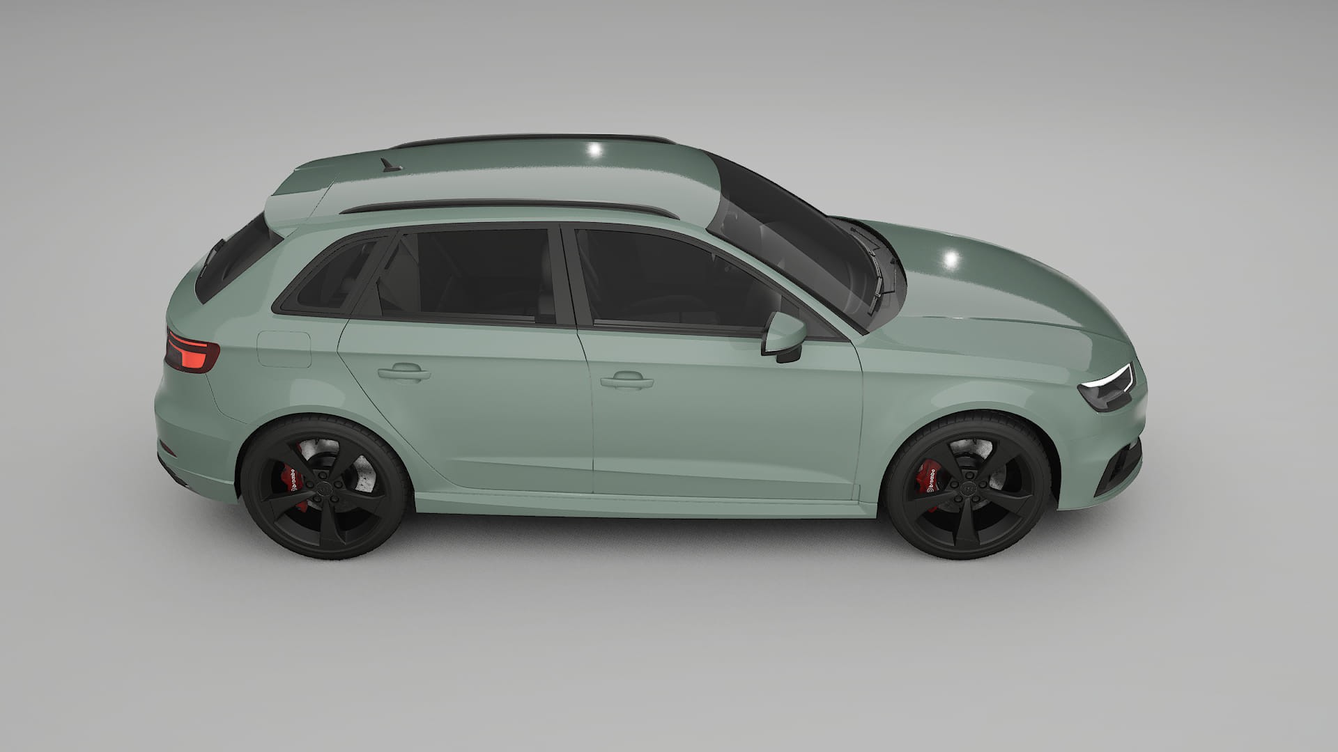 Audi RS3 Sportback 8V facelift PPF Fólie | CINDER TPU PPF - kompletní pre-cut kit