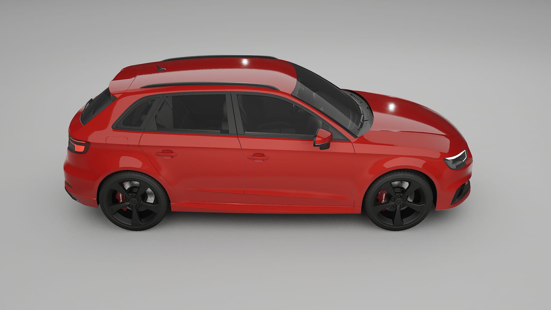 Audi RS3 Sportback 8V facelift PPF Fólie | BLAZE TPU PPF - kompletní pre-cut kit