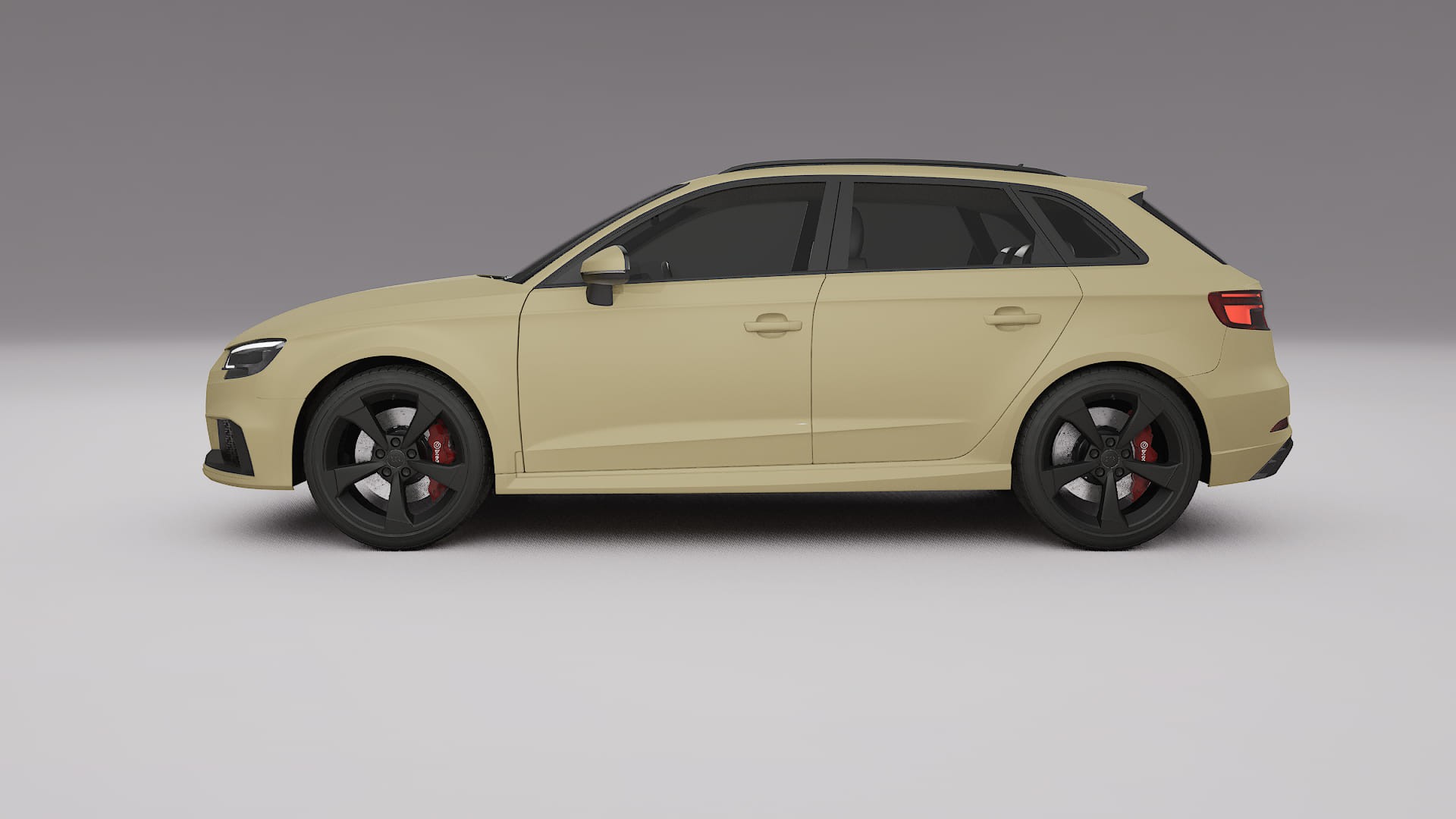 Audi RS3 Sportback 8V facelift PPF Fólie | SAND TPU PPF - kompletní pre-cut kit