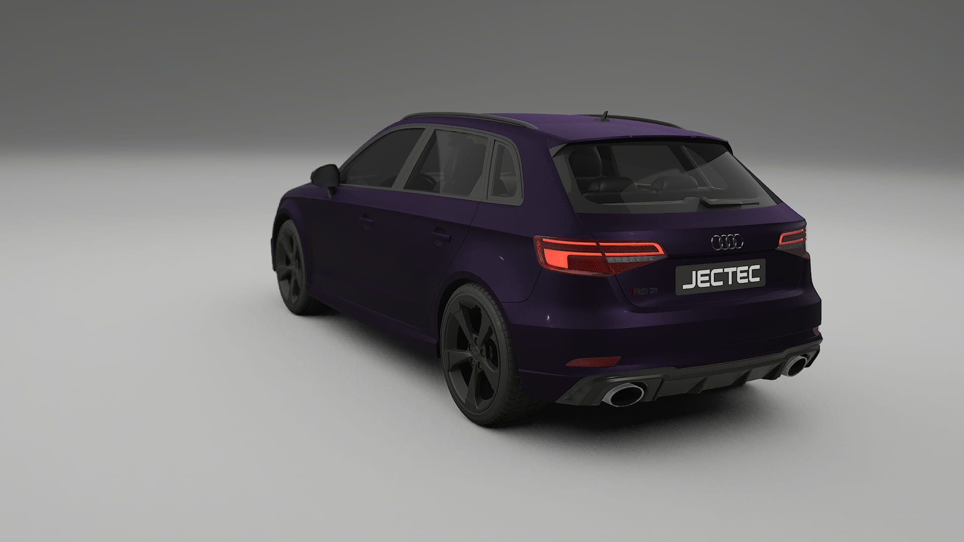 Audi RS3 Sportback 8V facelift PPF Fólie | VIOLET TPU PPF - kompletní pre-cut kit