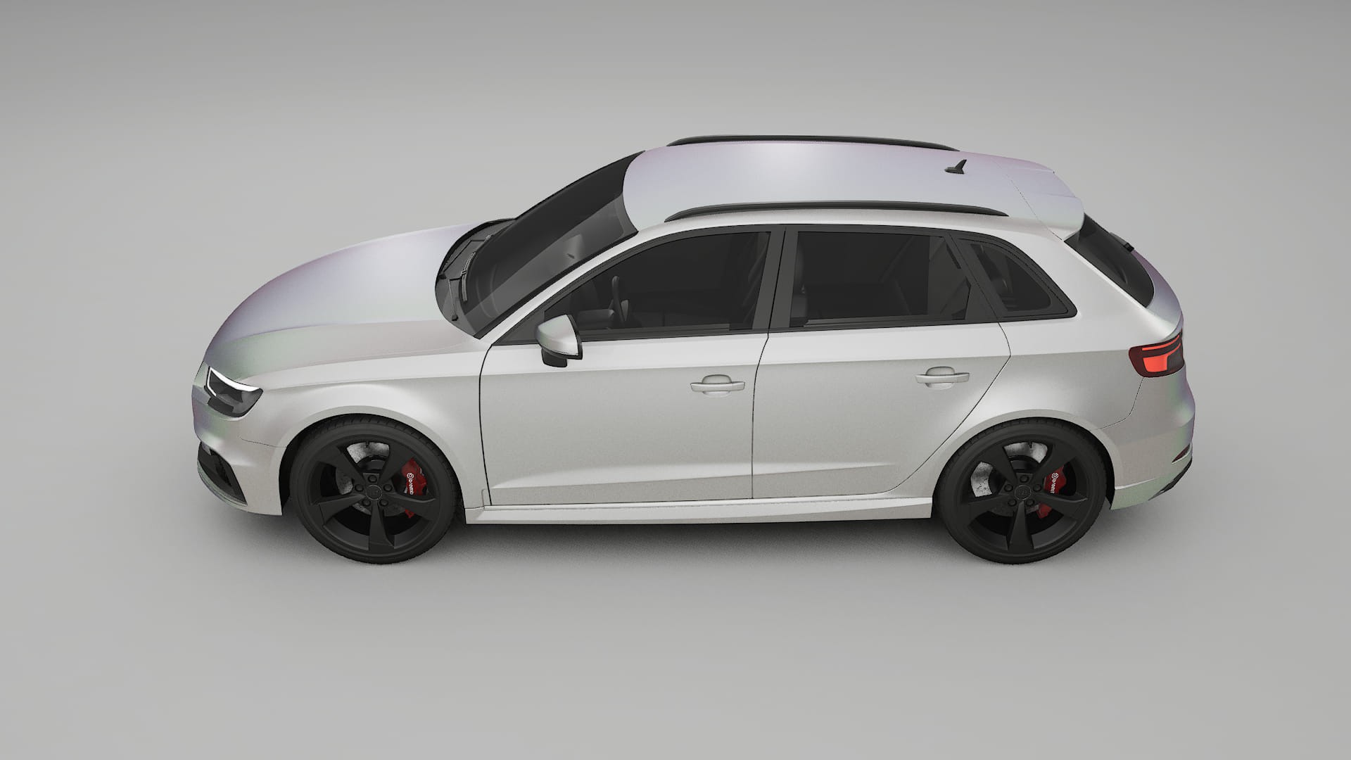 Audi RS3 Sportback 8V facelift PPF Fólie | NEBULA TPU PPF - kompletní pre-cut kit
