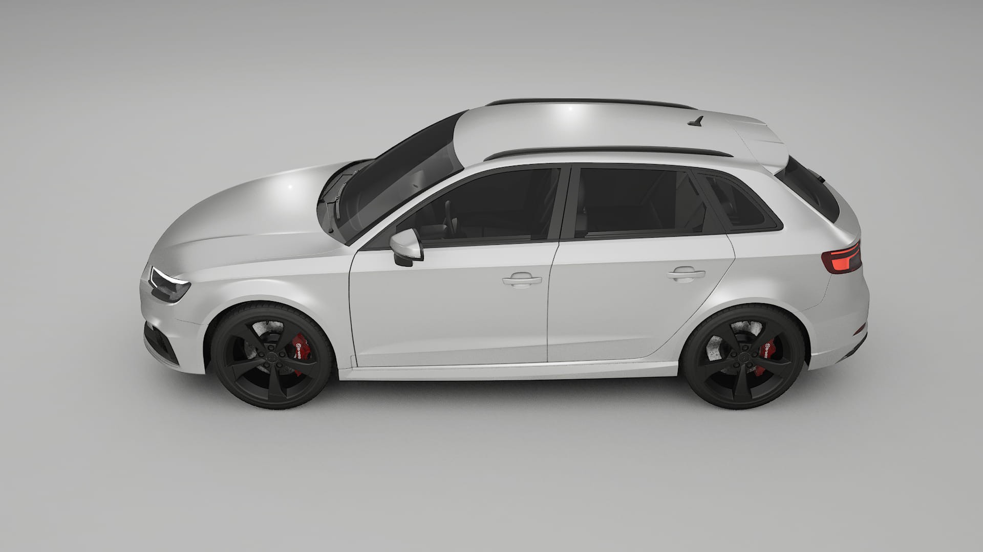 Audi RS3 Sportback 8V facelift PPF Fólie | OPAL TPU PPF - kompletní pre-cut kit