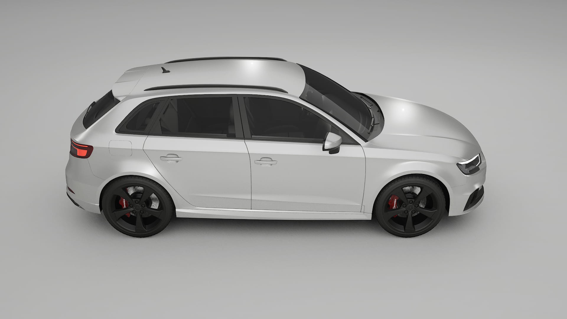 Audi RS3 Sportback 8V facelift PPF Fólie | OPAL TPU PPF - kompletní pre-cut kit