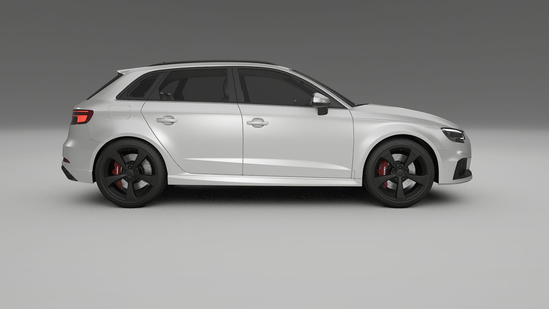 Audi RS3 Sportback 8V facelift PPF Fólie | OPAL TPU PPF - kompletní pre-cut kit