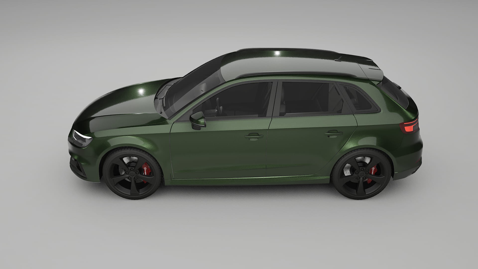 Audi RS3 Sportback 8V facelift PPF Fólie | LAGOON TPU PPF - kompletní pre-cut kit