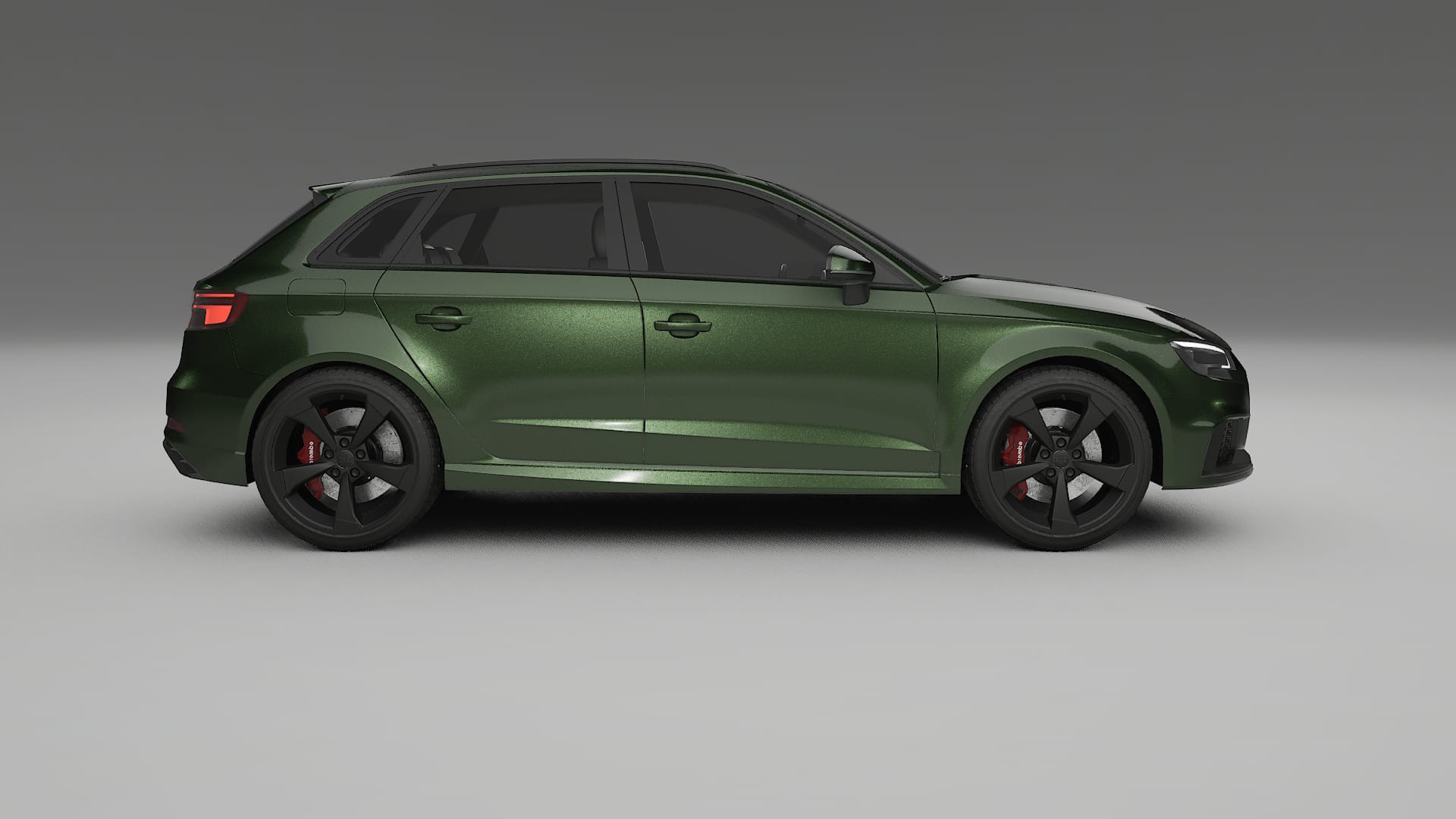 Audi RS3 Sportback 8V facelift PPF Fólie | LAGOON TPU PPF - kompletní pre-cut kit