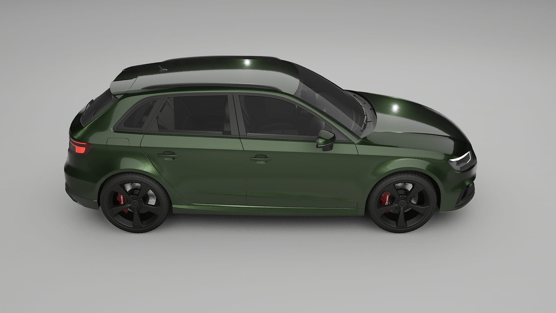 Audi RS3 Sportback 8V facelift PPF Fólie | LAGOON TPU PPF - kompletní pre-cut kit