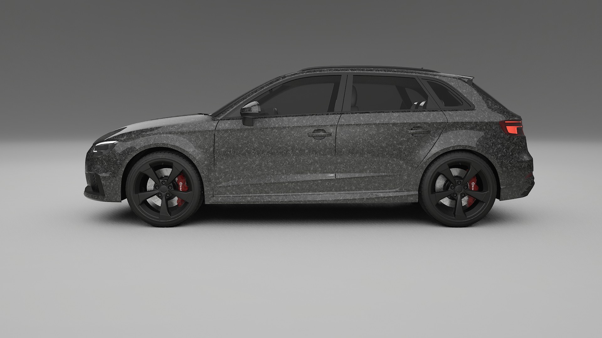 Audi RS3 Sportback 8V facelift PPF Fólie | FORGED S TPU PPF - kompletní pre-cut kit