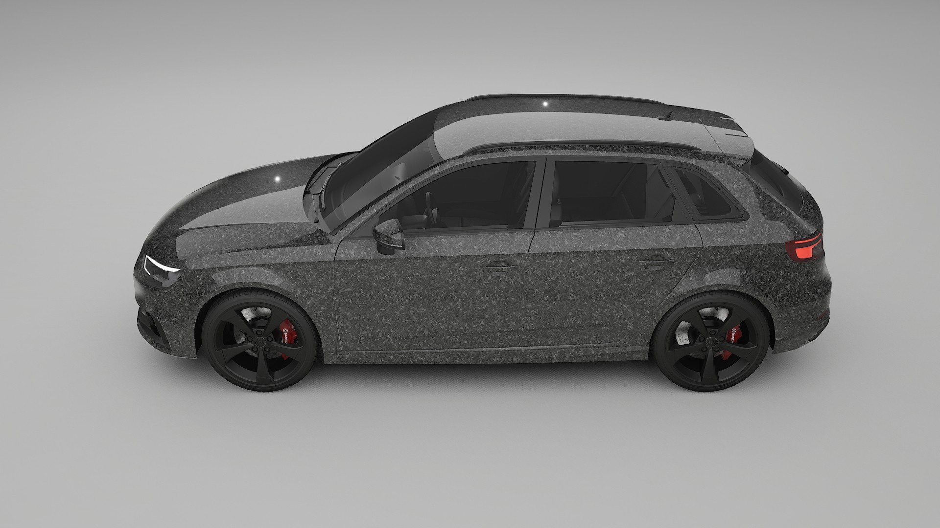 Audi RS3 Sportback 8V facelift PPF Fólie | FORGED S TPU PPF - kompletní pre-cut kit