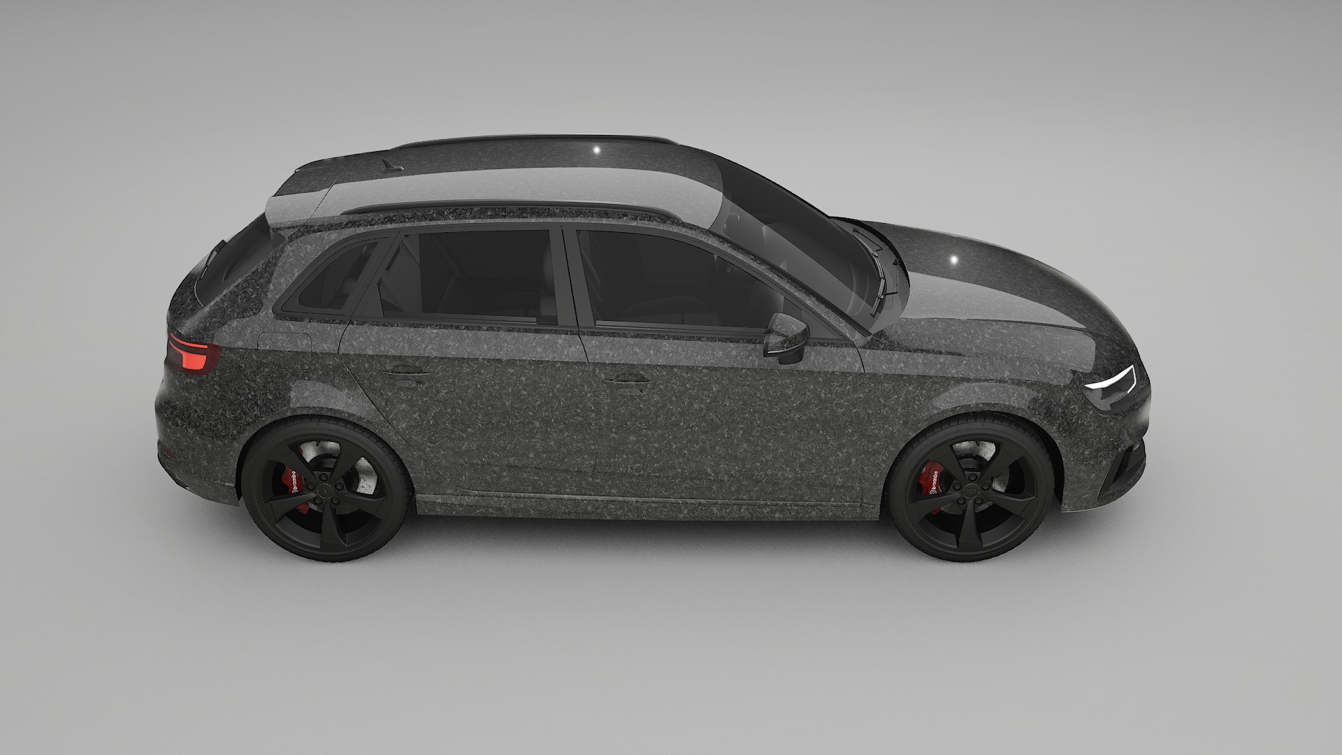 Audi RS3 Sportback 8V facelift PPF Fólie | FORGED S TPU PPF - kompletní pre-cut kit