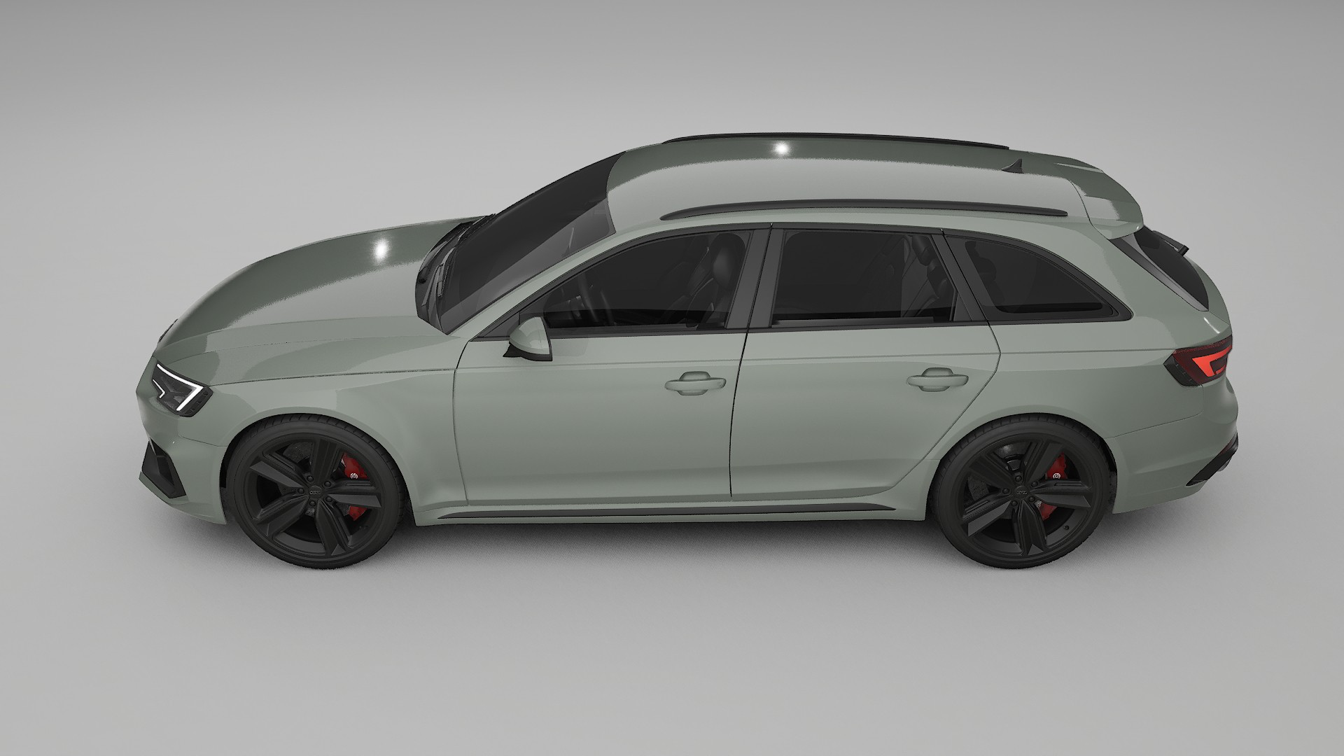 Audi RS4 Avant B9 prefacelift PPF Fólie | SLATE TPU PPF - kompletní pre-cut kit