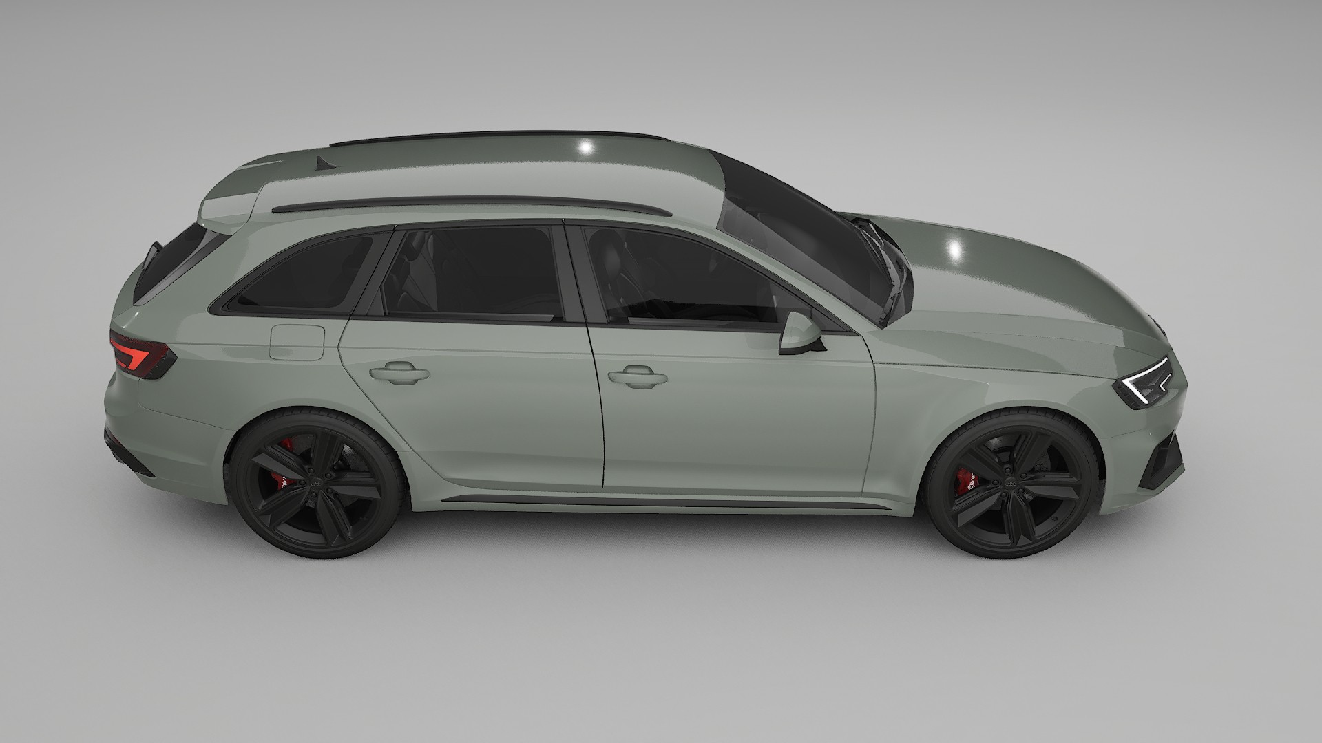 Audi RS4 Avant B9 prefacelift PPF Fólie | SLATE TPU PPF - kompletní pre-cut kit