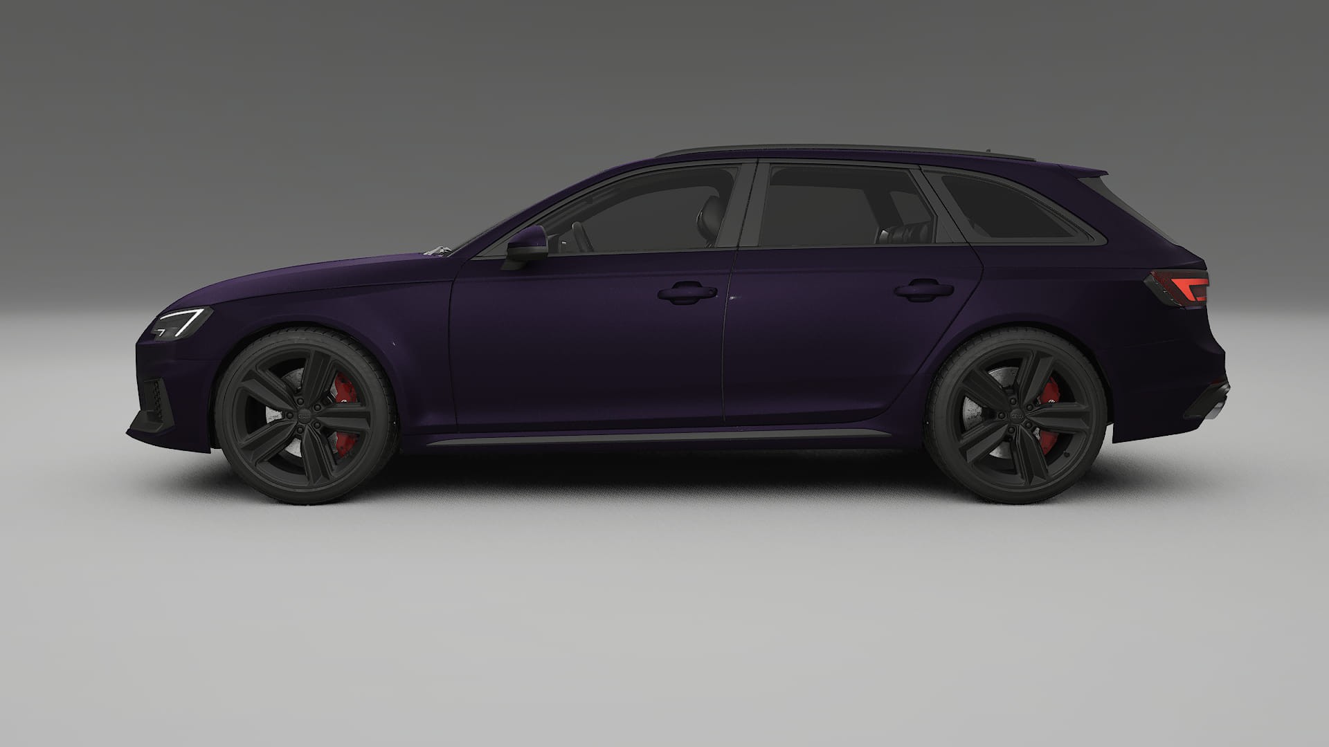 Audi RS4 Avant B9 prefacelift PPF Fólie | VIOLET TPU PPF - kompletní pre-cut kit