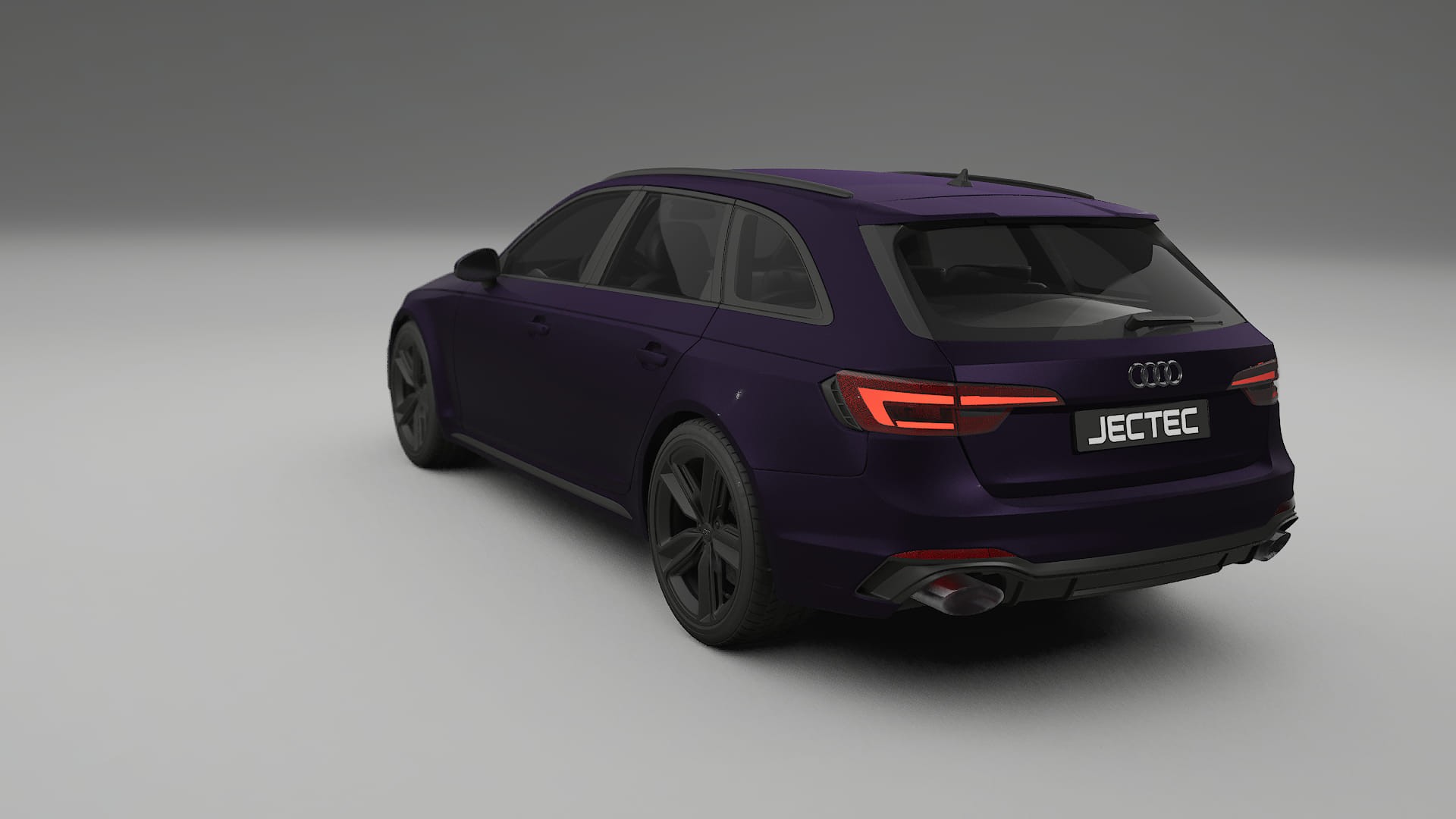 Audi RS4 Avant B9 prefacelift PPF Fólie | VIOLET TPU PPF - kompletní pre-cut kit