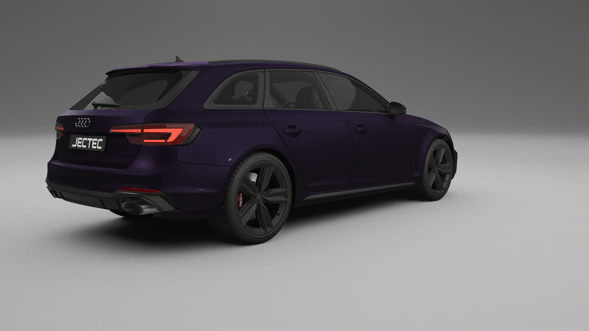 Audi RS4 Avant B9 prefacelift PPF Fólie | VIOLET TPU PPF - kompletní pre-cut kit