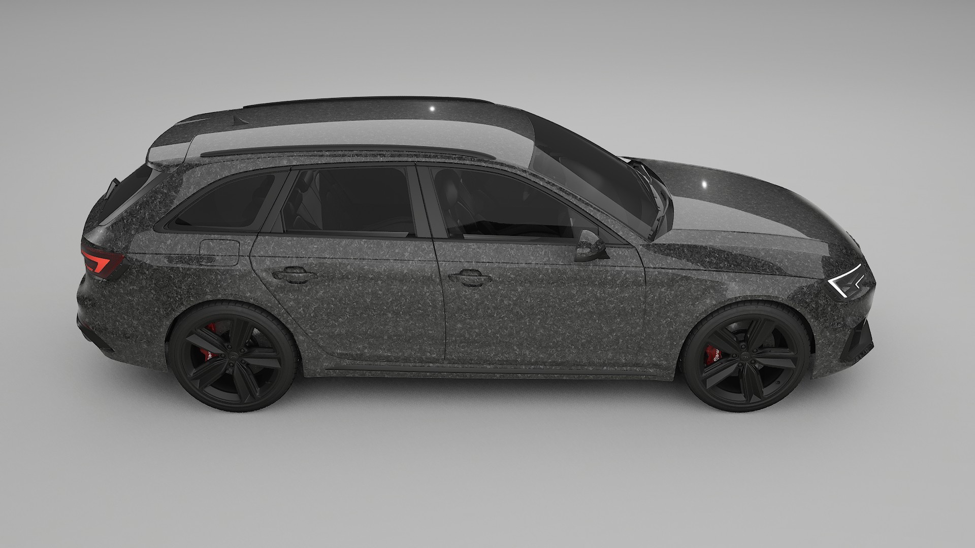 Audi RS4 Avant B9 prefacelift PPF Fólie | FORGED S TPU PPF - kompletní pre-cut kit