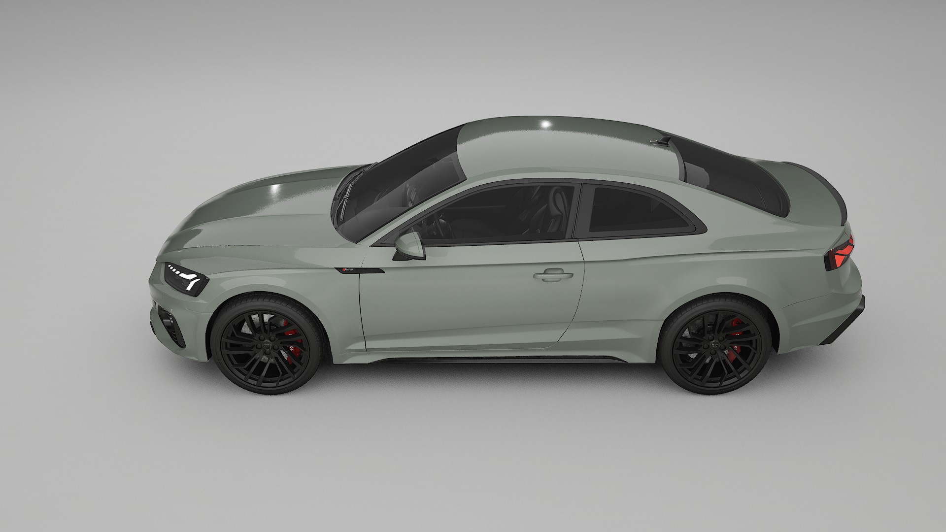Audi RS5 Coupe B9 facelift PPF Fólie | SLATE TPU PPF - kompletní pre-cut kit
