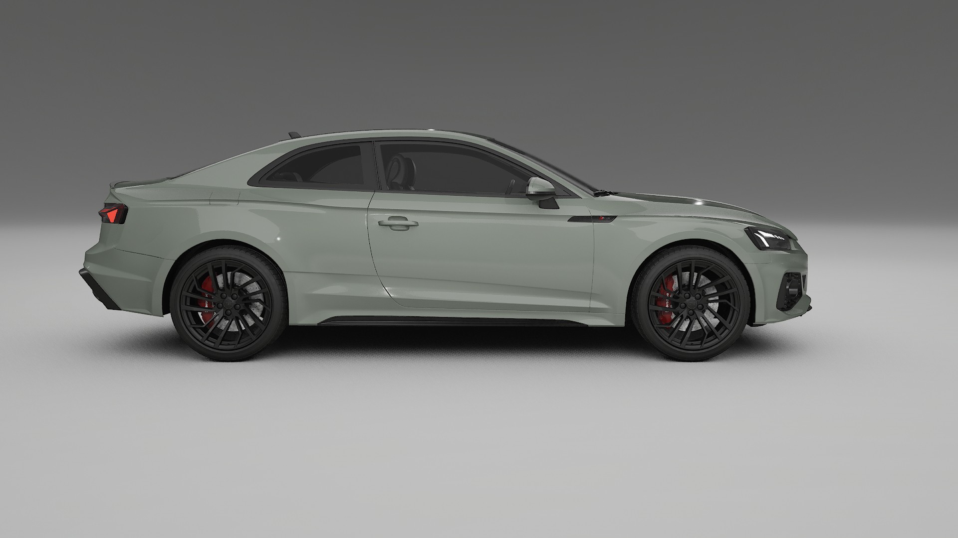 Audi RS5 Coupe B9 facelift PPF Fólie | SLATE TPU PPF - kompletní pre-cut kit