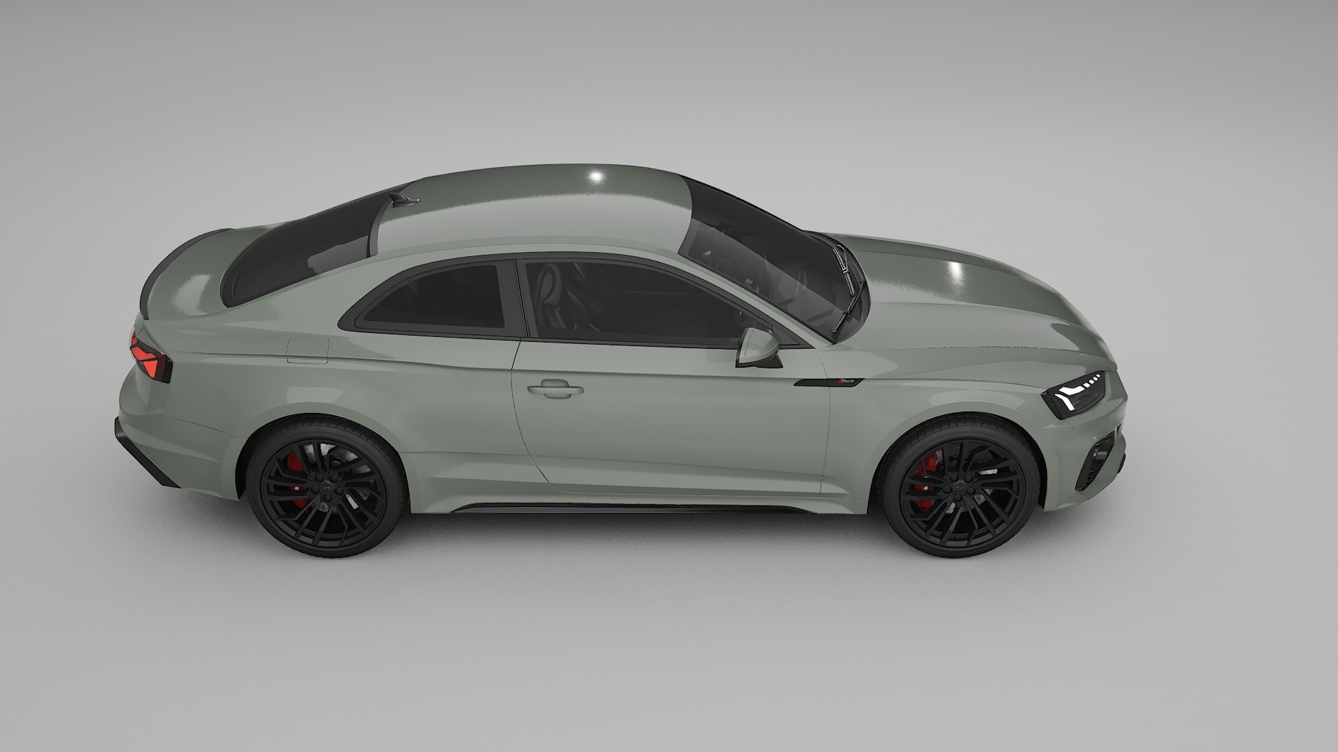 Audi RS5 Coupe B9 facelift PPF Fólie | SLATE TPU PPF - kompletní pre-cut kit