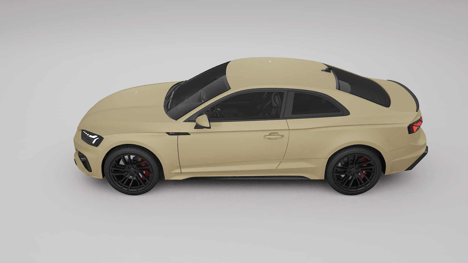 Audi RS5 Coupe B9 facelift PPF Fólie | SAND TPU PPF - kompletní pre-cut kit