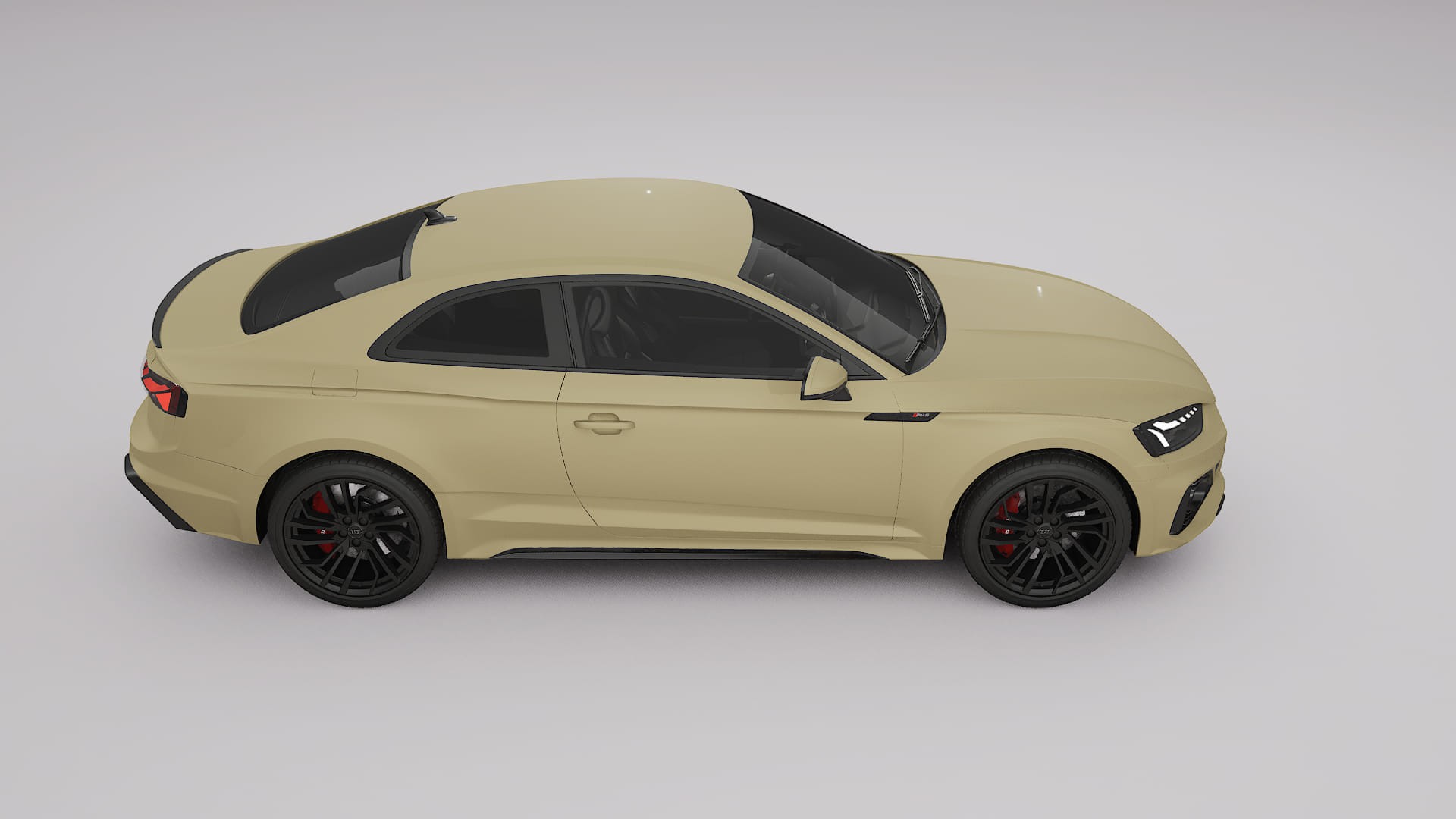 Audi RS5 Coupe B9 facelift PPF Fólie | SAND TPU PPF - kompletní pre-cut kit