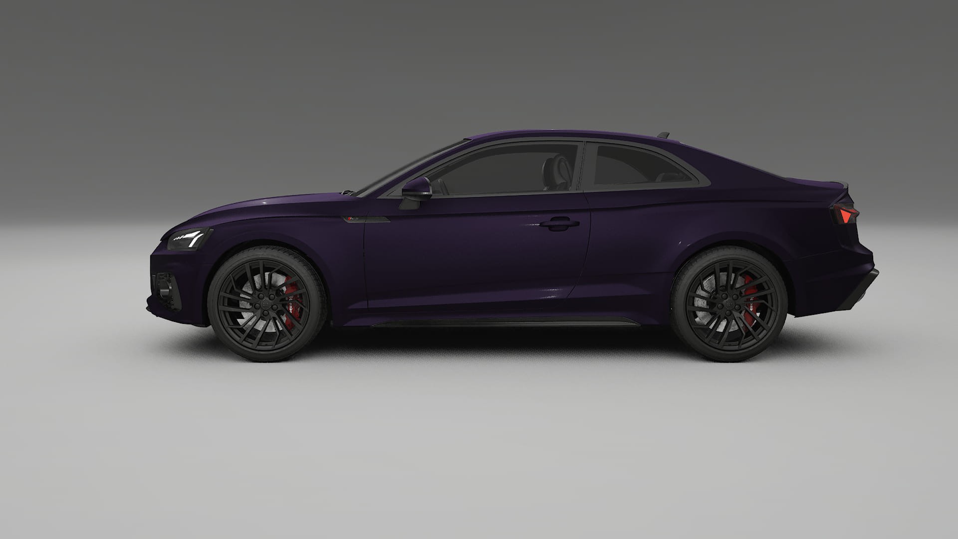 Audi RS5 Coupe B9 facelift PPF Fólie | VIOLET TPU PPF - kompletní pre-cut kit