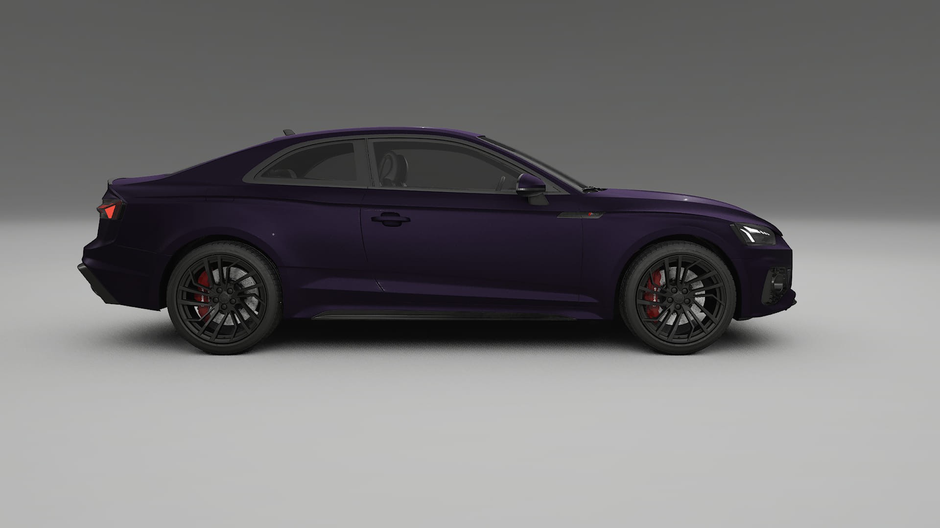 Audi RS5 Coupe B9 facelift PPF Fólie | VIOLET TPU PPF - kompletní pre-cut kit