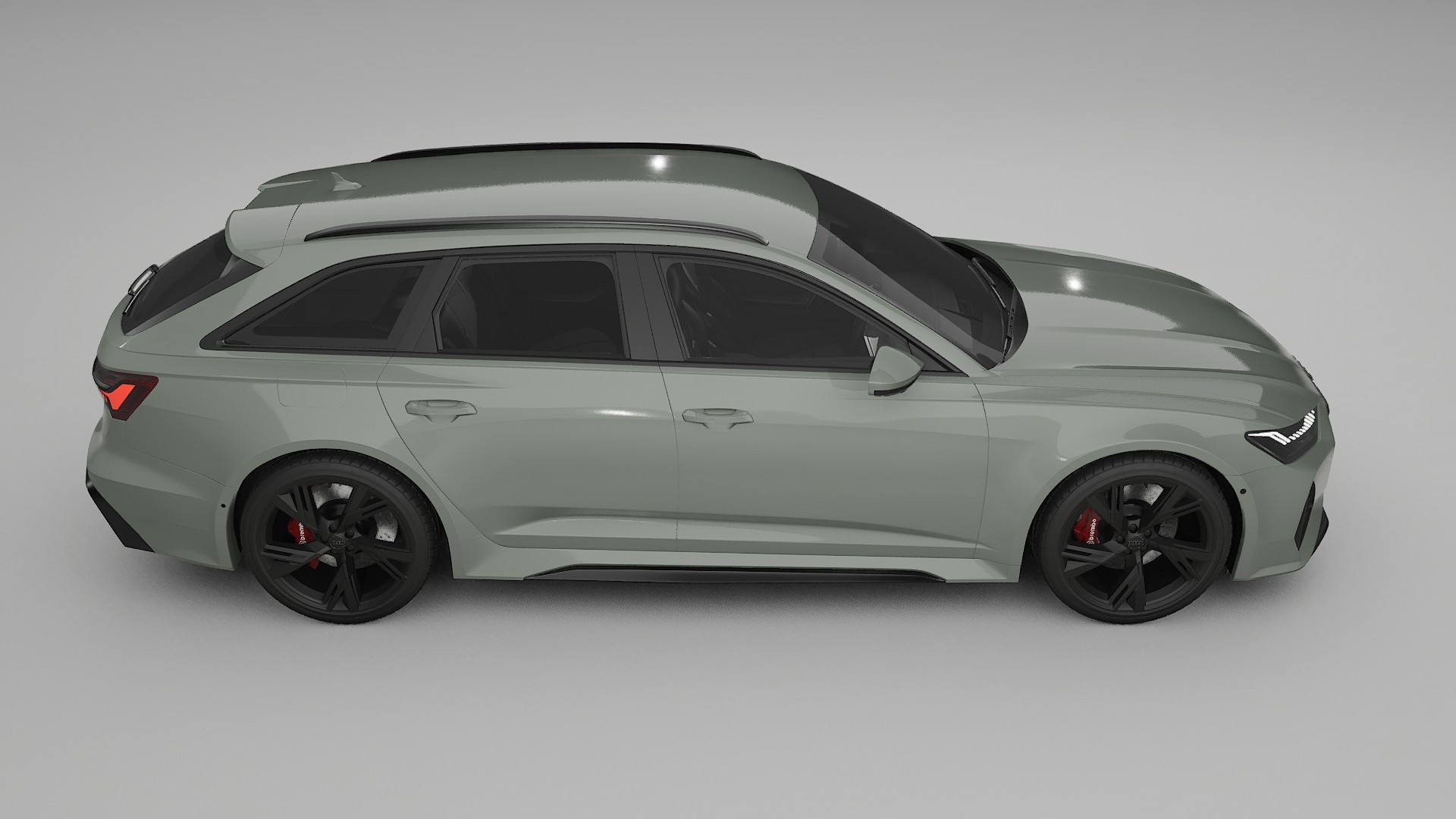 Audi RS6 Avant C8 facelift PPF Fólie | SLATE TPU PPF - kompletní pre-cut kit