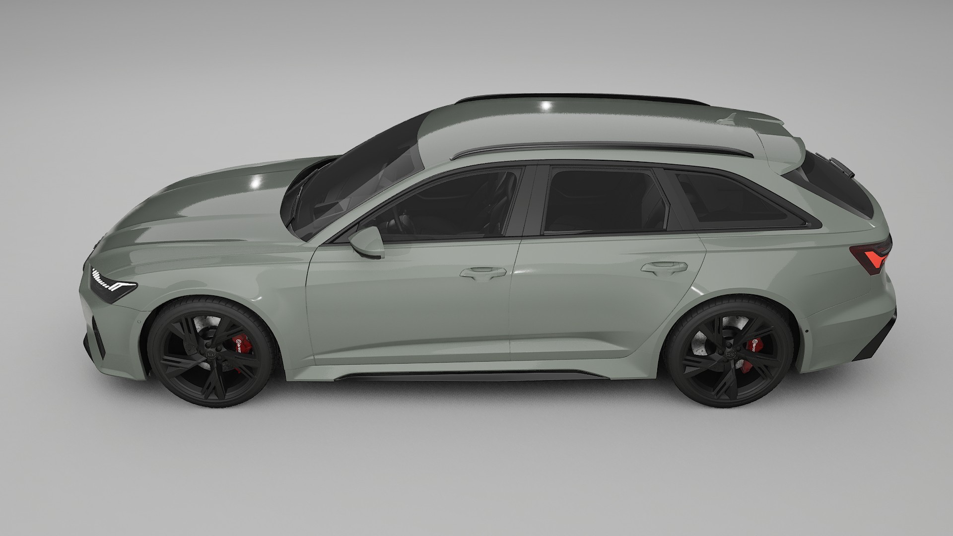 Audi RS6 Avant C8 facelift PPF Fólie | SLATE TPU PPF - kompletní pre-cut kit