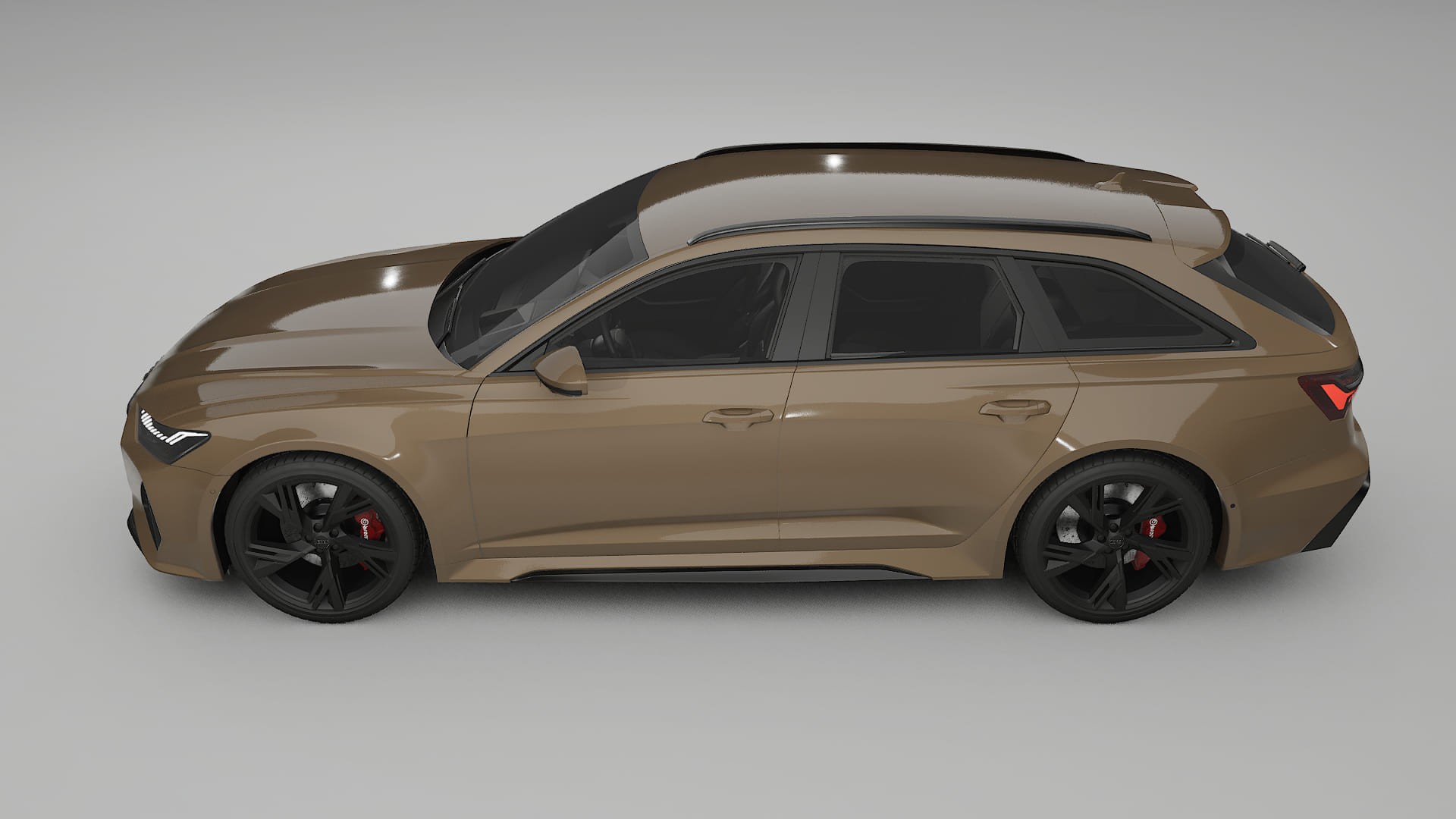 Audi RS6 Avant C8 facelift PPF Fólie | SAHARA TPU PPF - kompletní pre-cut kit