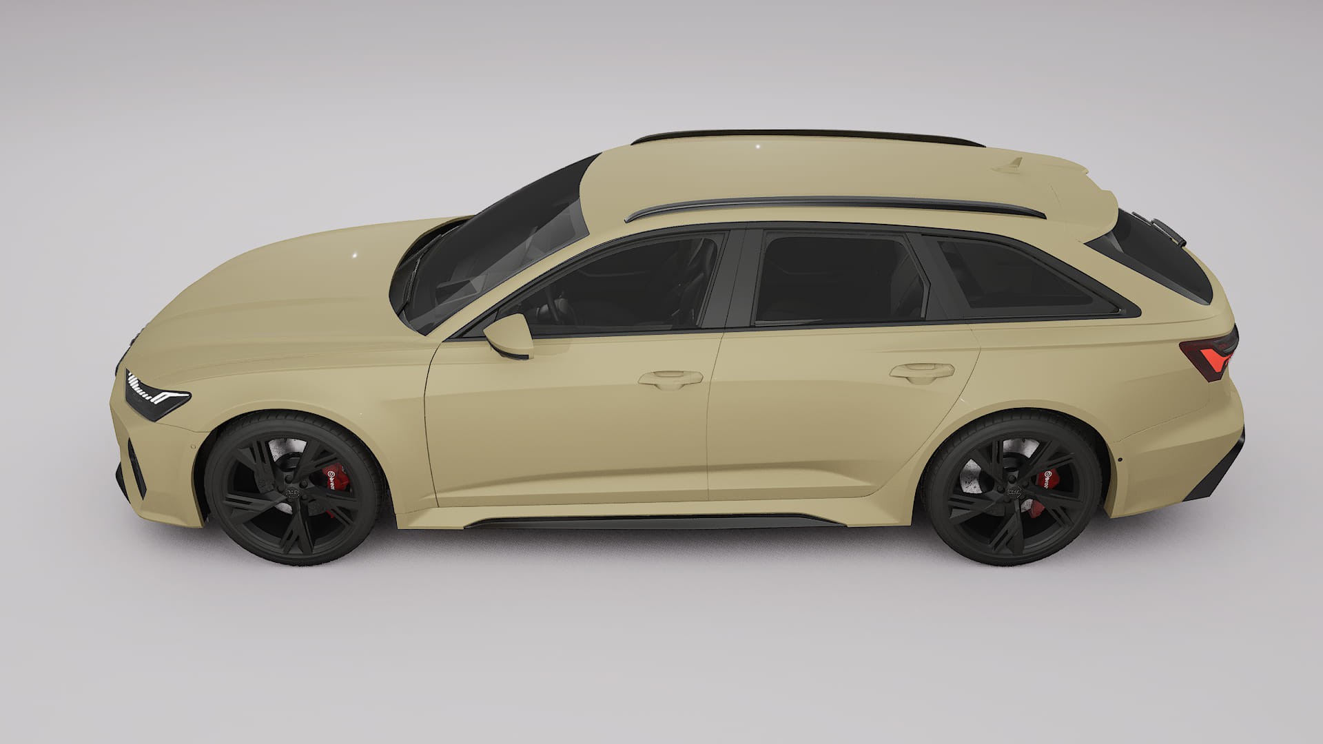 Audi RS6 Avant C8 facelift PPF Fólie | SAND TPU PPF - kompletní pre-cut kit