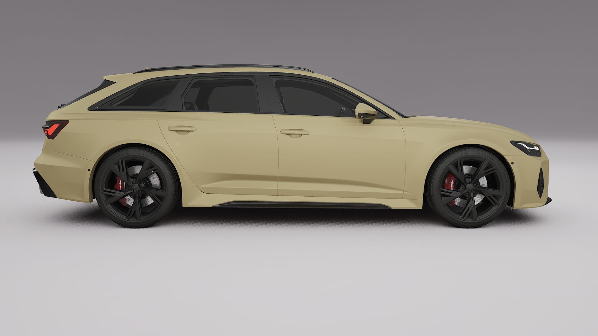 Audi RS6 Avant C8 facelift PPF Fólie | SAND TPU PPF - kompletní pre-cut kit